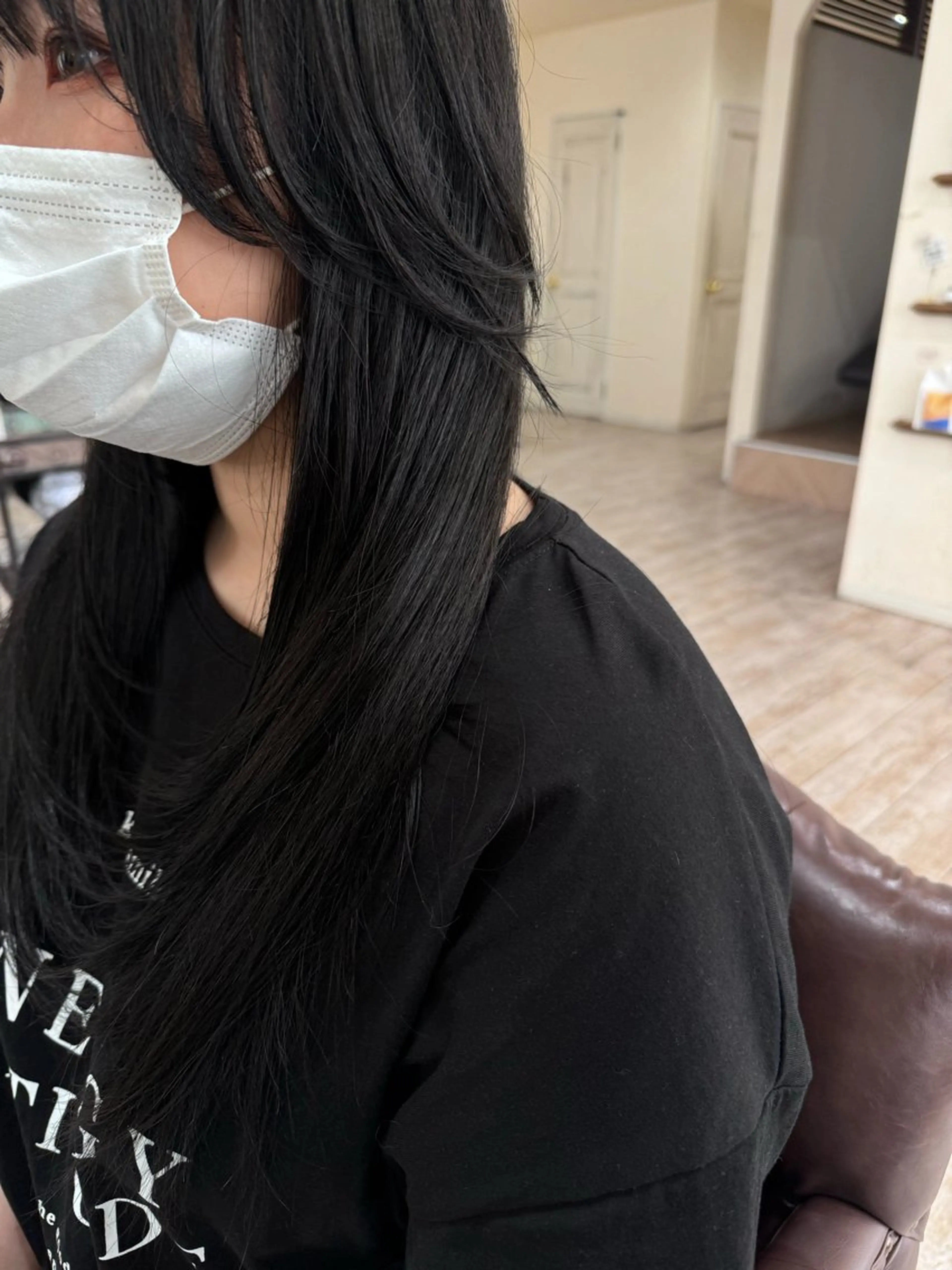 ロング カラー ヘアアレンジ 顔まわりレイヤー 髪質改善 レイヤーカット カット ヘアカラー トリートメント 新越谷noble店長 松本拓也▶◀*.のヘアスタイル