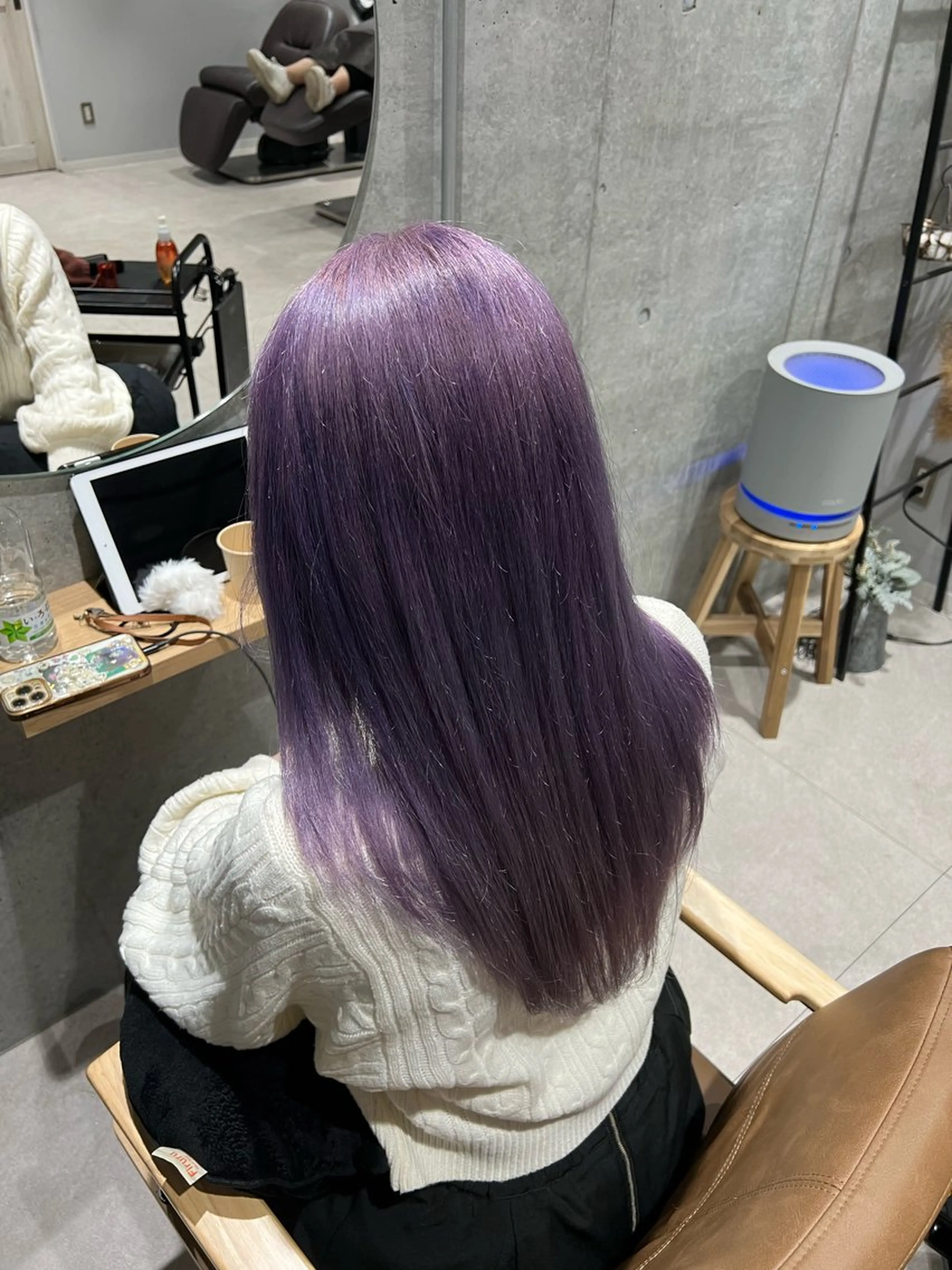 ロング 透明感カラー/ベージ ュ/HIKARU🌿のヘアスタイル