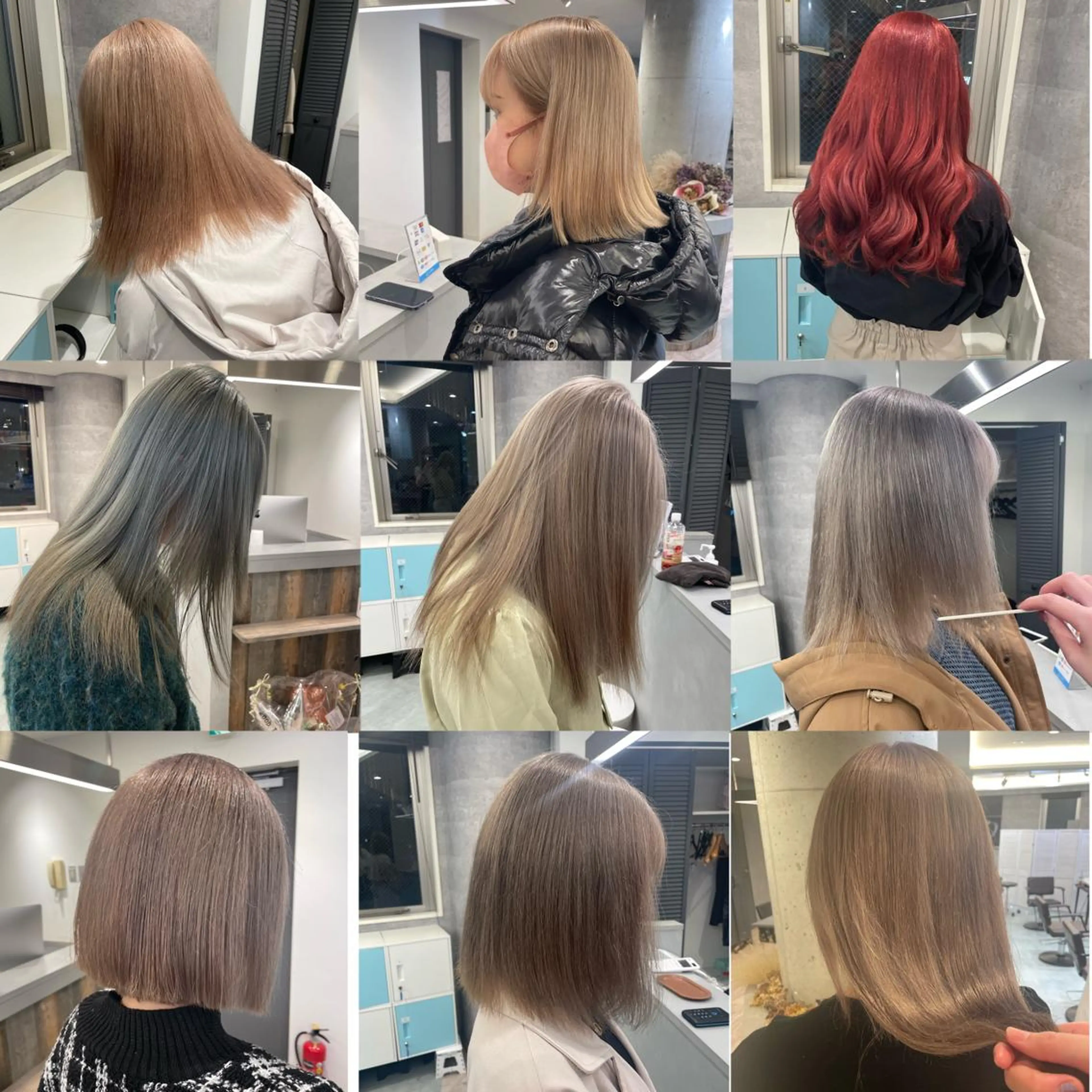 ロング ヘアカラー トリートメント ♡似合わせハイトーン ♡maiのヘアスタイル