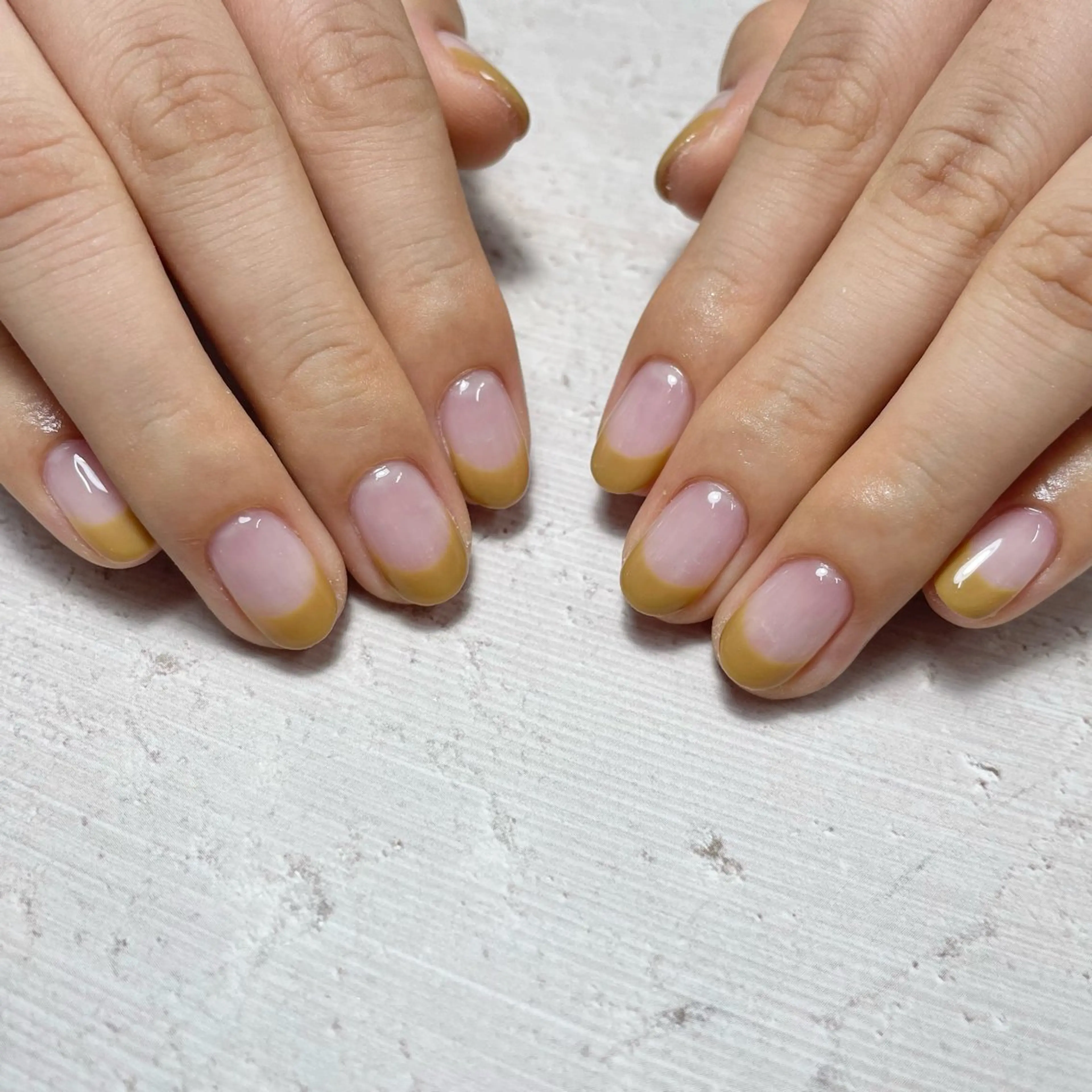 ネイル フレンチネイル 💐irisée fleur中居のネイルデザイン