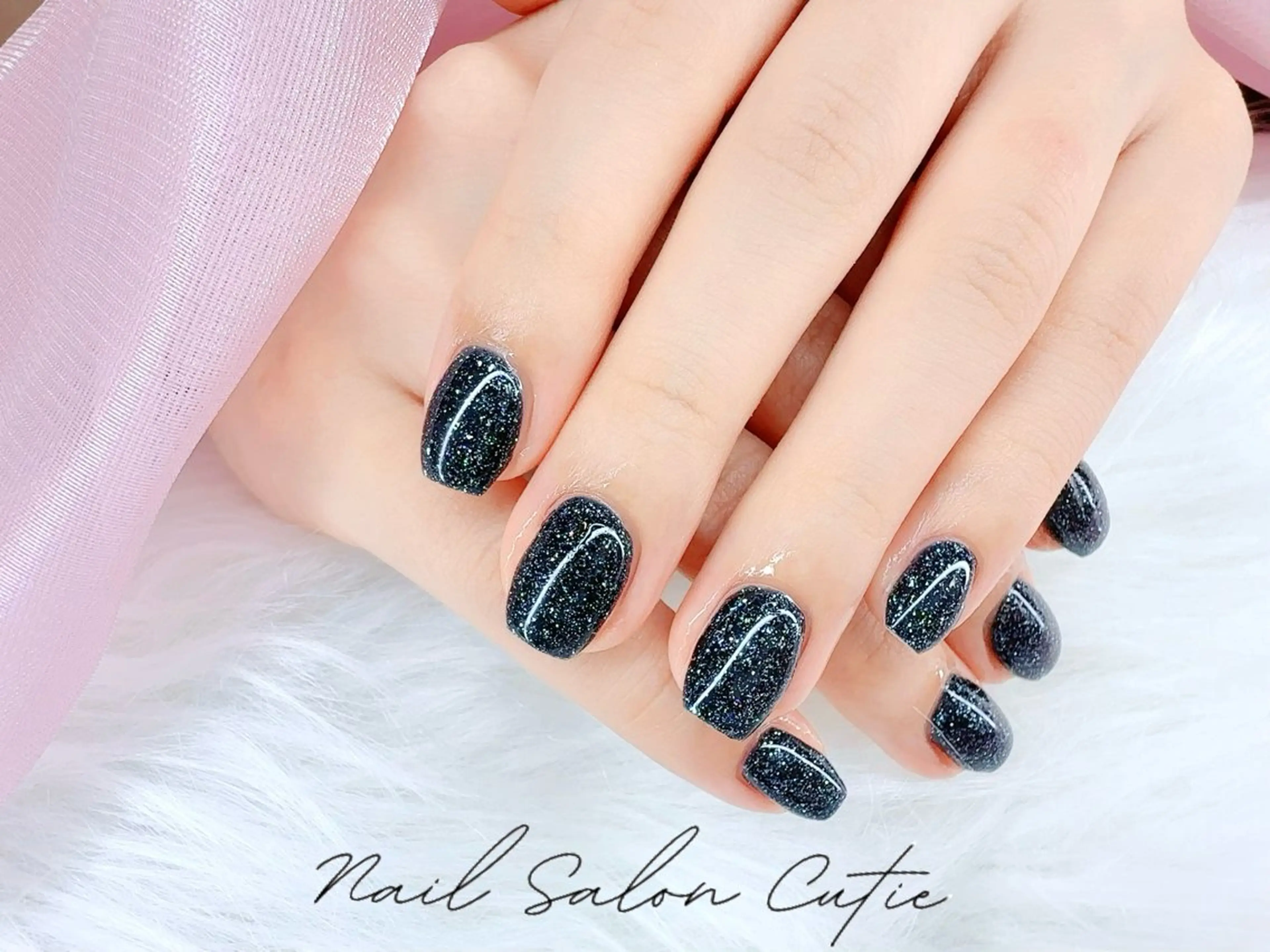 ネイル フットネイル ジェルネイル ハート 韓国ネイル マグネットネイル ハンドネイル ハンドケア 池袋東口cutie 爪形成ワンホンネイルのネイルデザイン