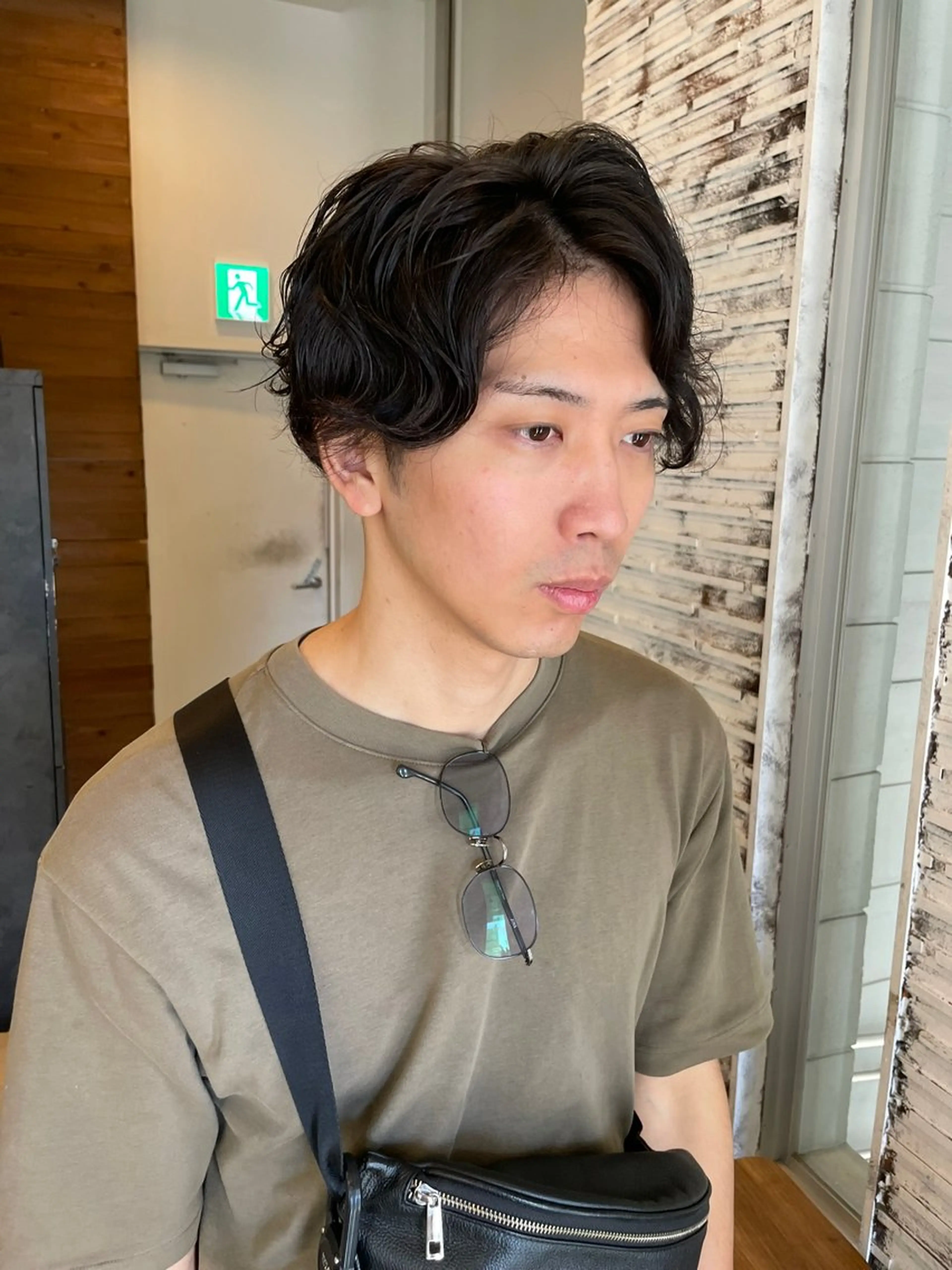 ショート パーマ メンズ パーマ特化 motooのヘアスタイル