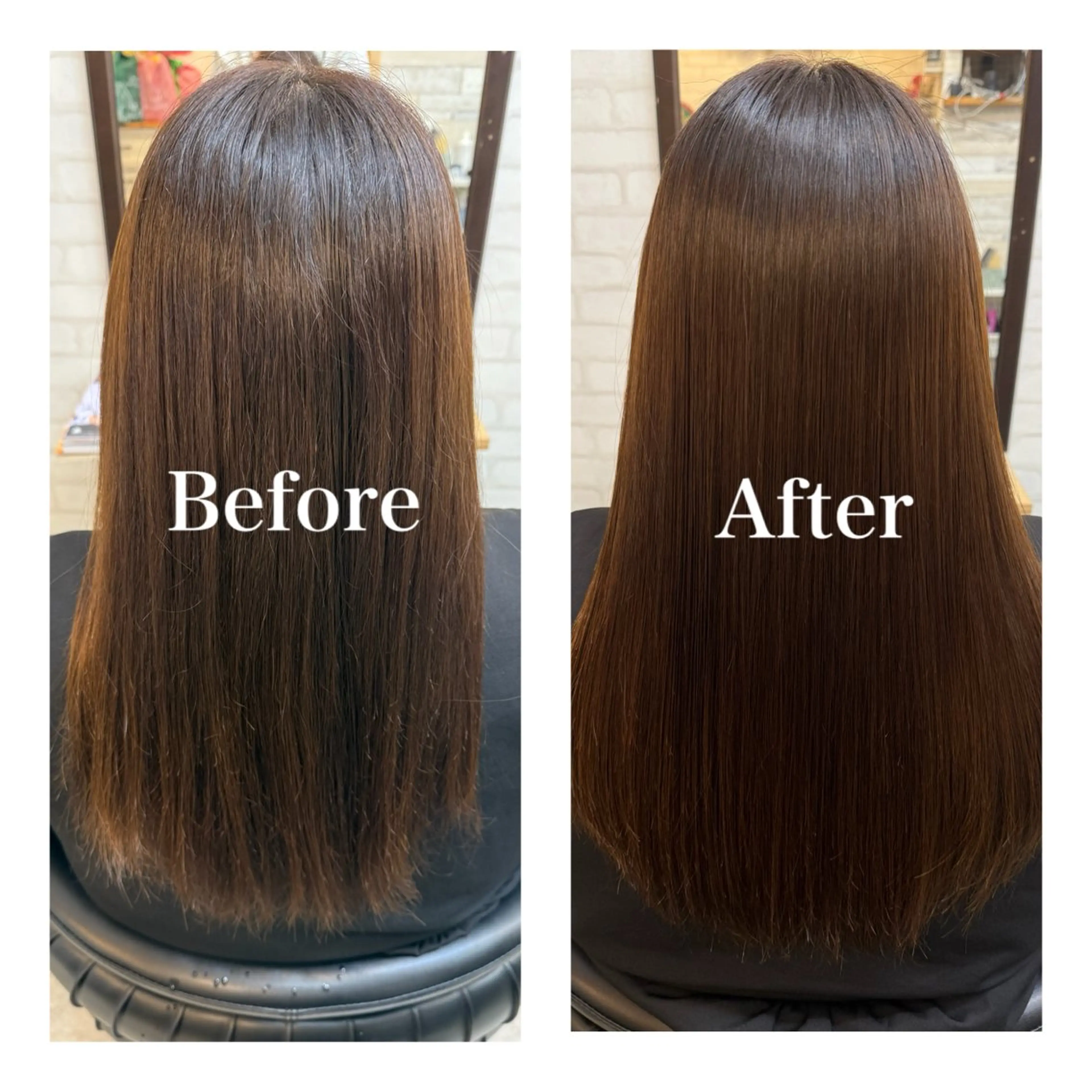 ロング 縮毛矯正 Beat Hair所属・Beat Hair 渡部まり恵のヘアスタイル