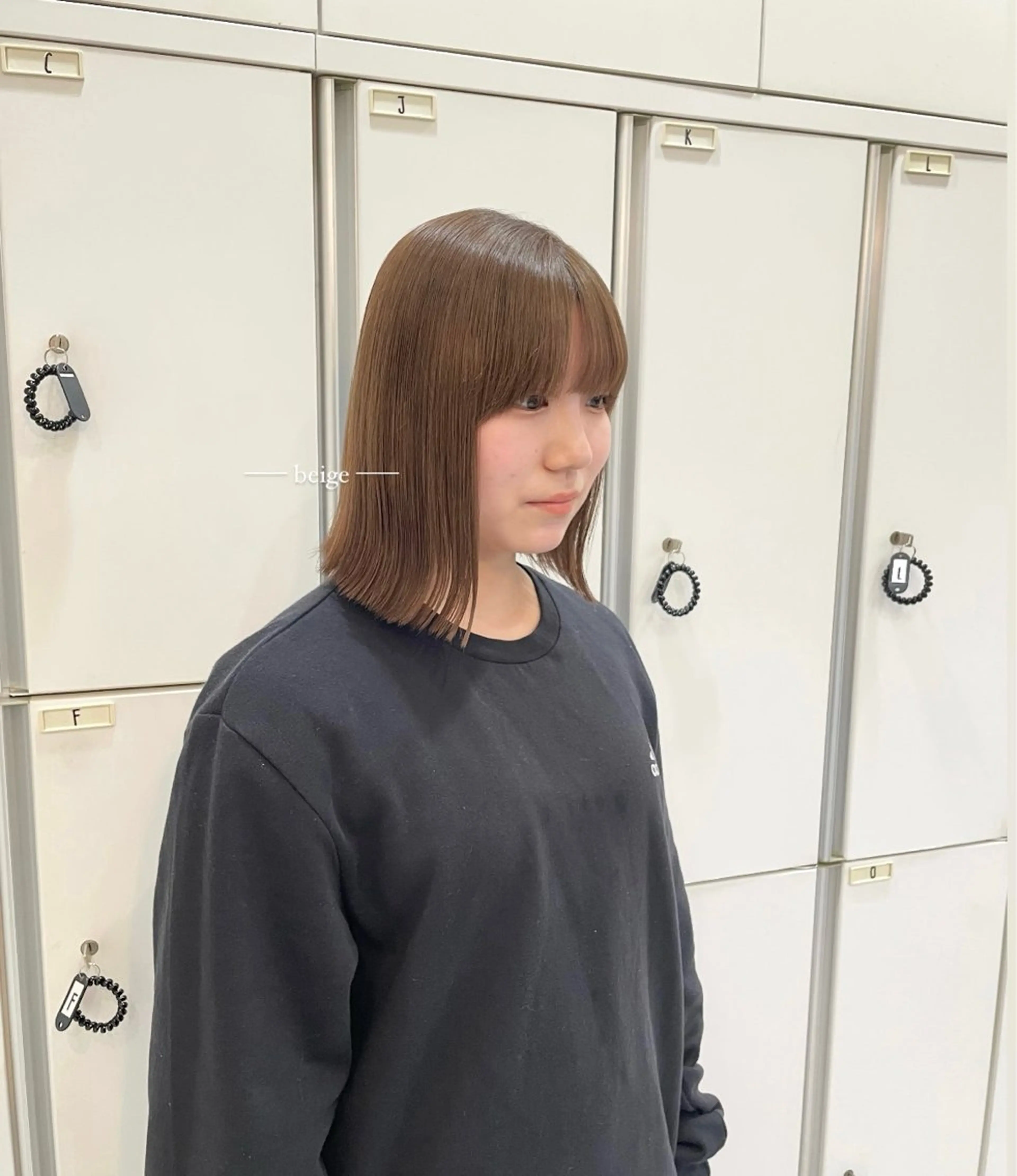 ショート カラー 透明感カラー nanaka :のヘアスタイル