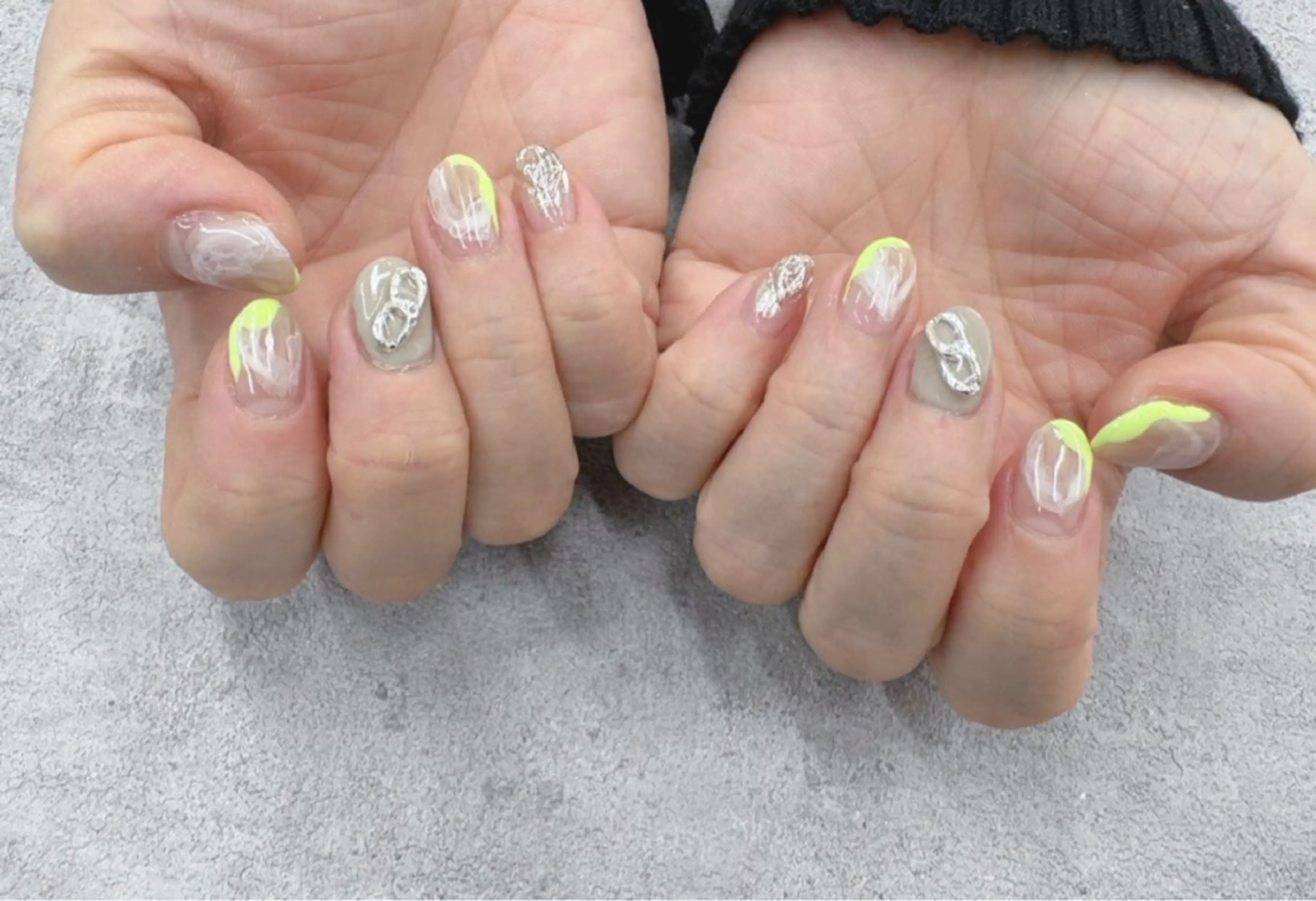 ネイル ニュアンスネイル ハンドネイル Nail Salon agré所属・agré ネイルサロン　アグレのネイルデザイン