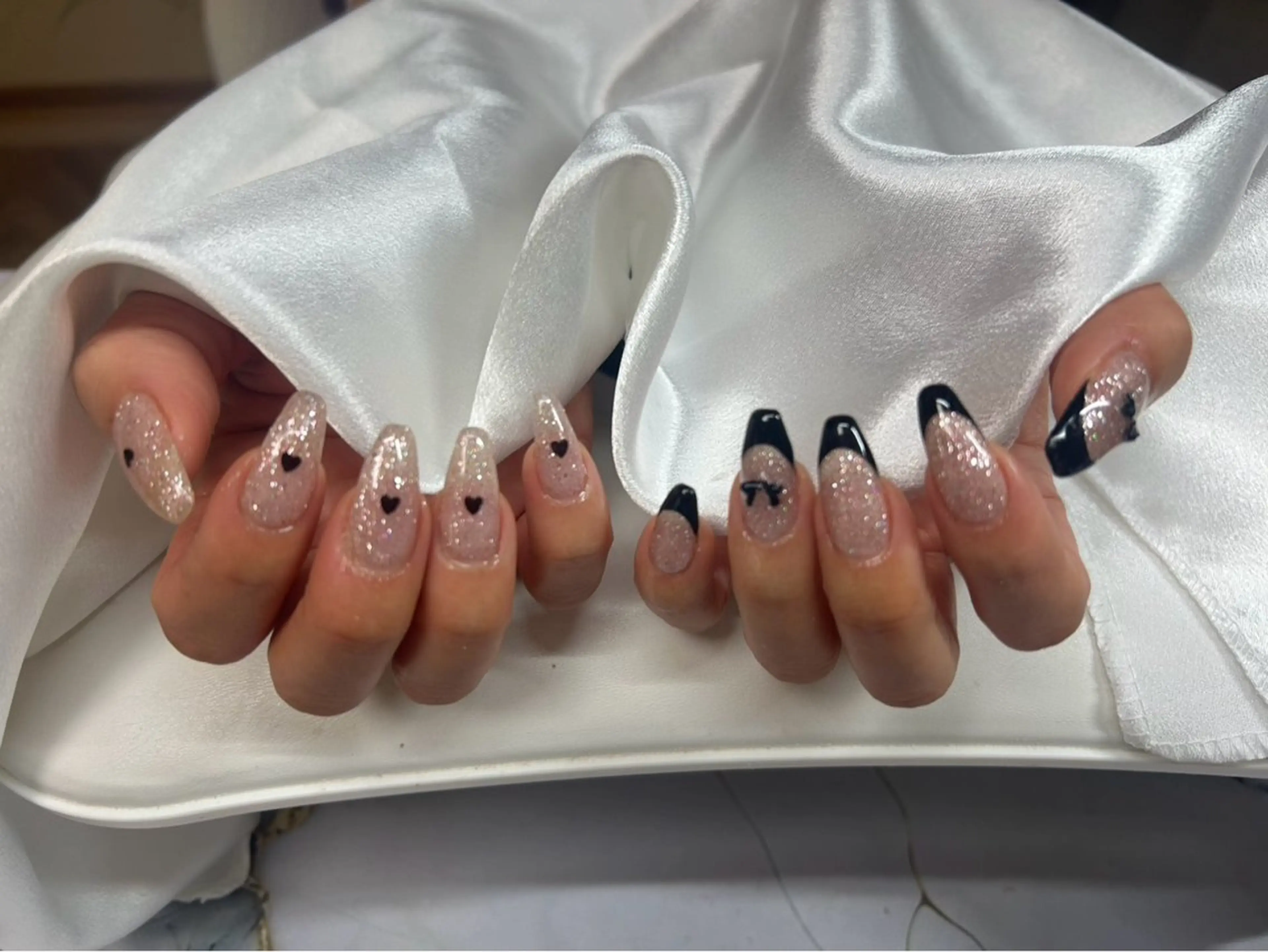 ネイル フラッシュネイル キラキラネイル 門真市ネイルサロン♡ KUMI.HANAのネイルデザイン