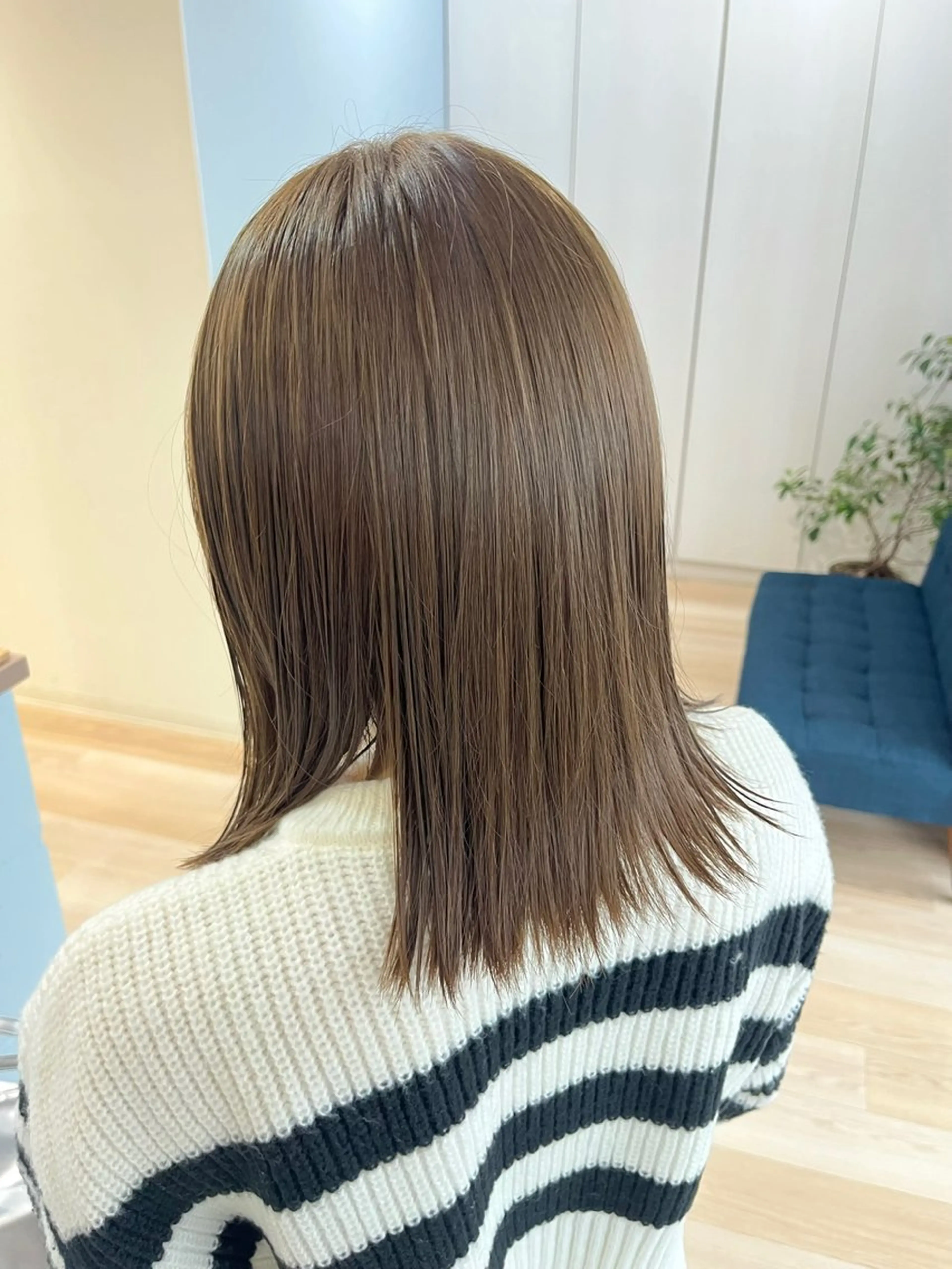 ブリーチなしダブルカラーの写真