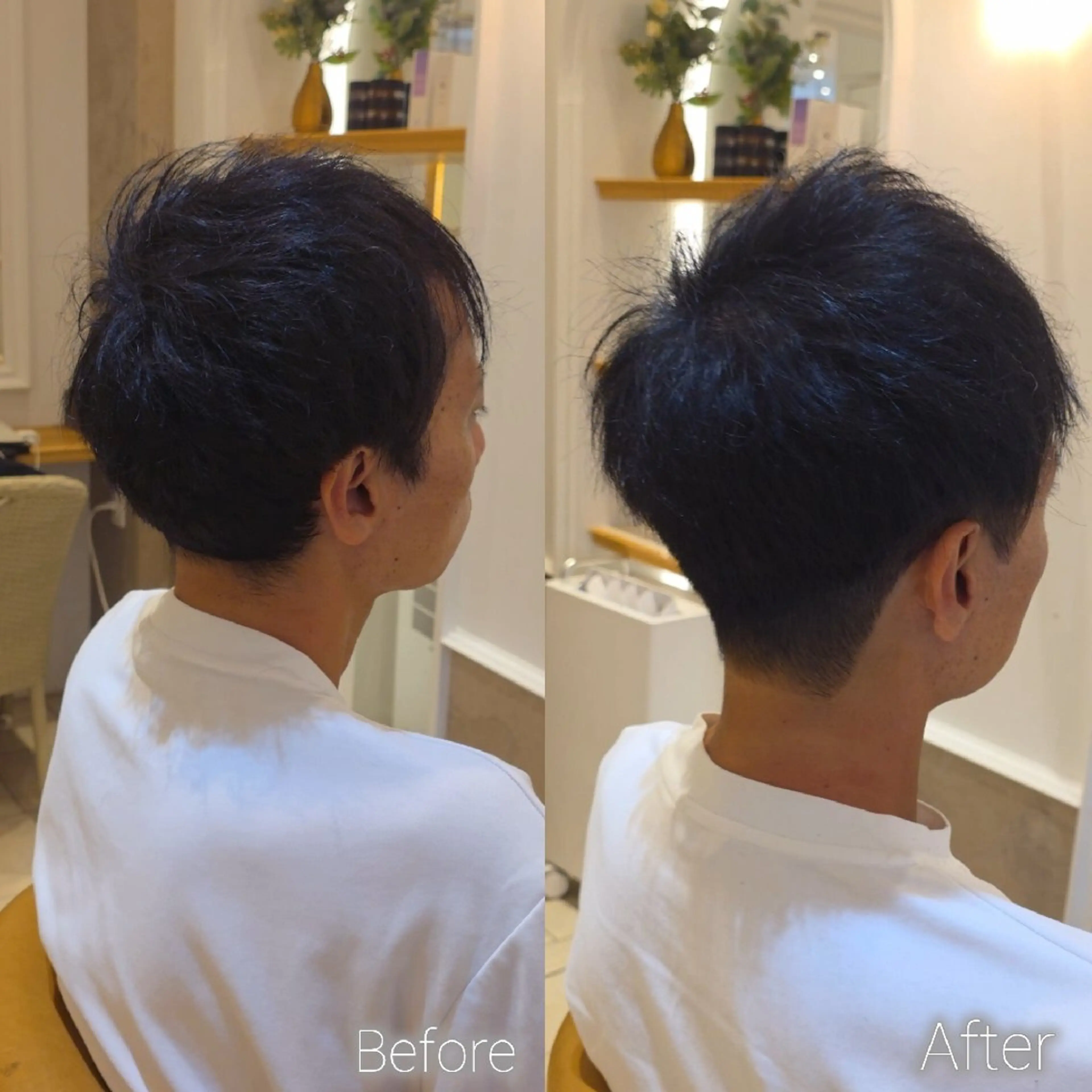 ショート カット GRITTERs 泉中央店所属・ロング/小顔レイヤー /カットモデル泉中央のヘアスタイル