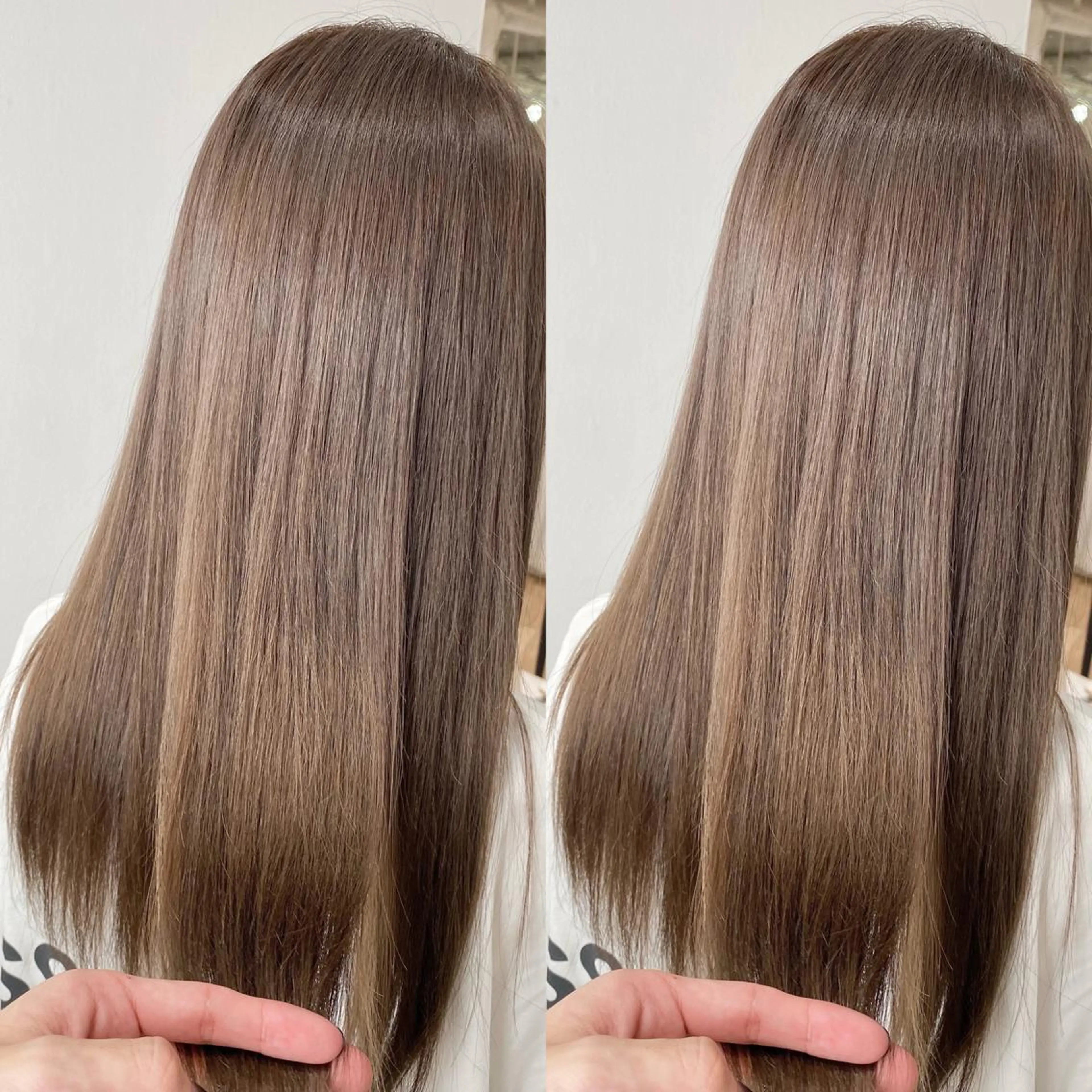 セミロング カラー  渡部 妃月のヘアスタイル