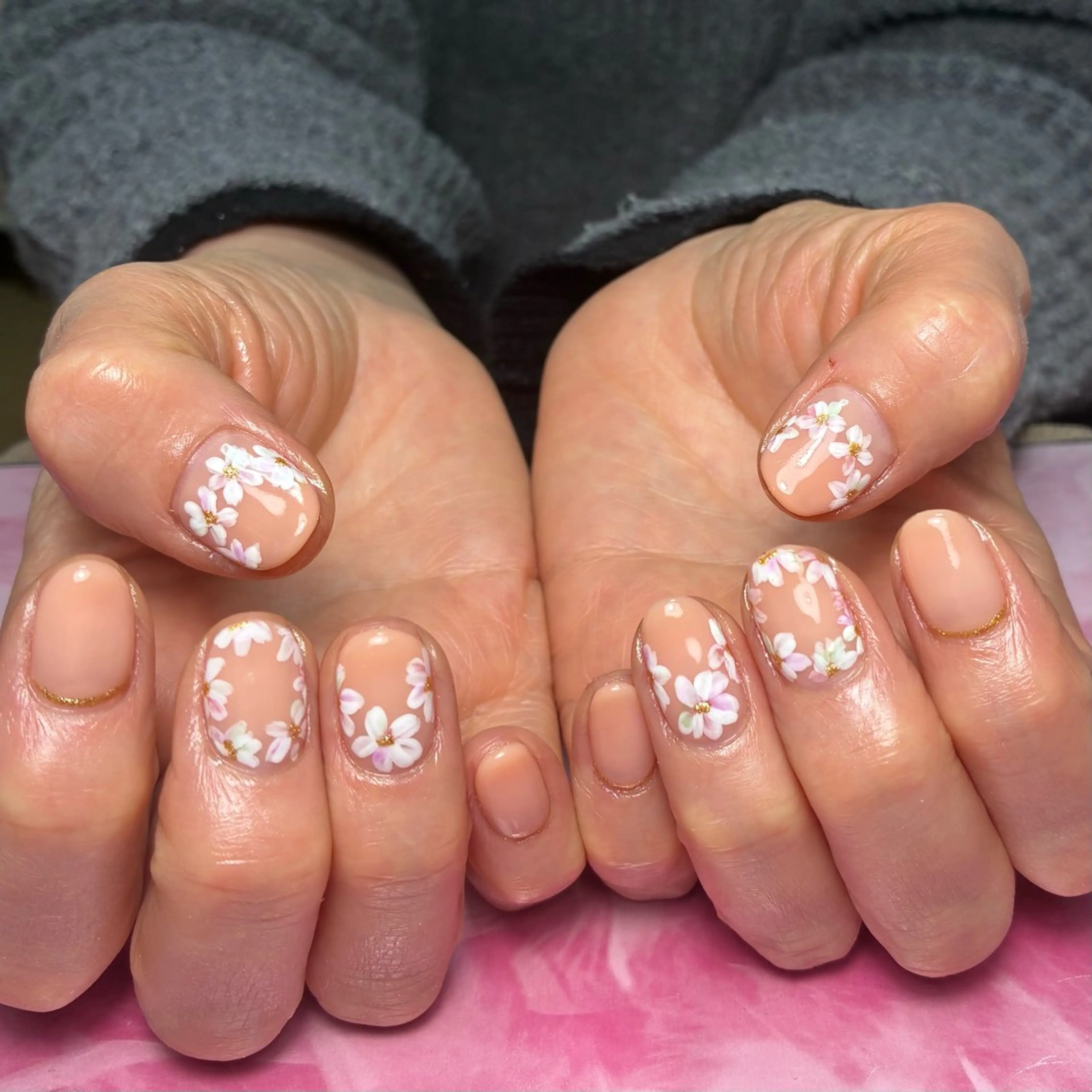 ショート ハンドネイル hs nail salonのネイルデザイン