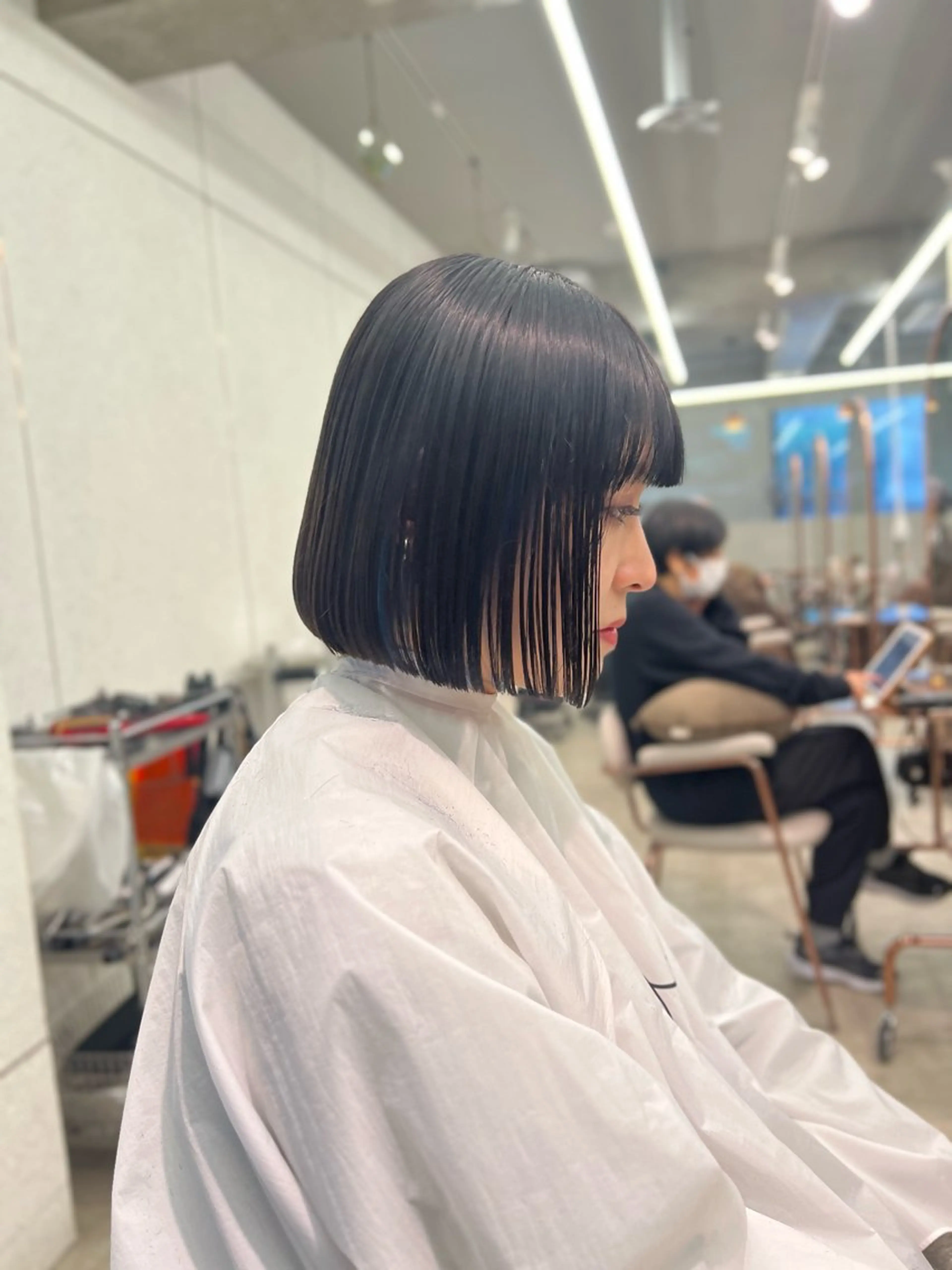 ショート ケアブリーチ/ ハイトーン/牧野のヘアスタイル