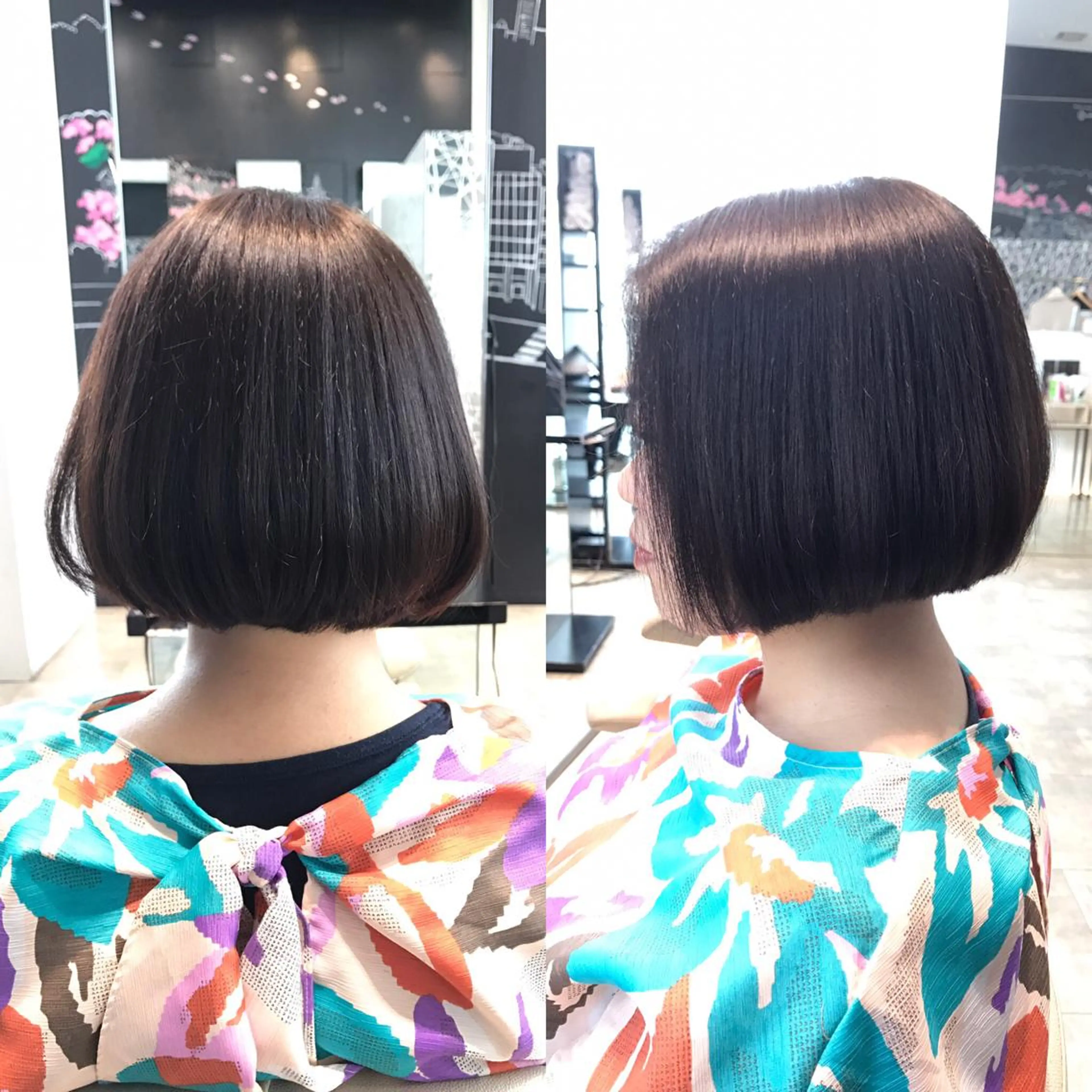 ショート カラー ヘアアレンジ ボブ Re:ta KANZOのヘアスタイル