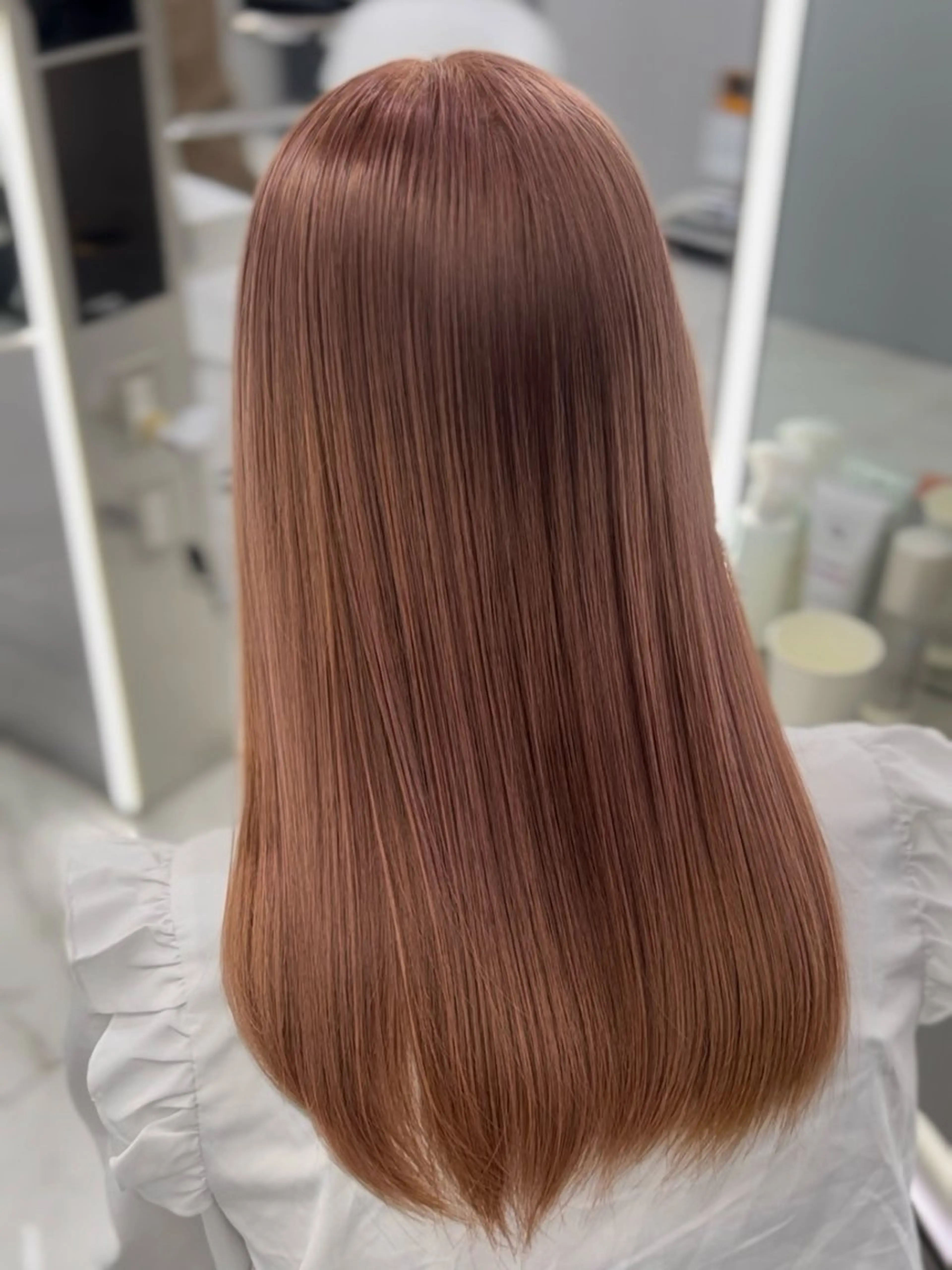 セミロング カラー 🎀似合わせカット 🫧maiのヘアスタイル
