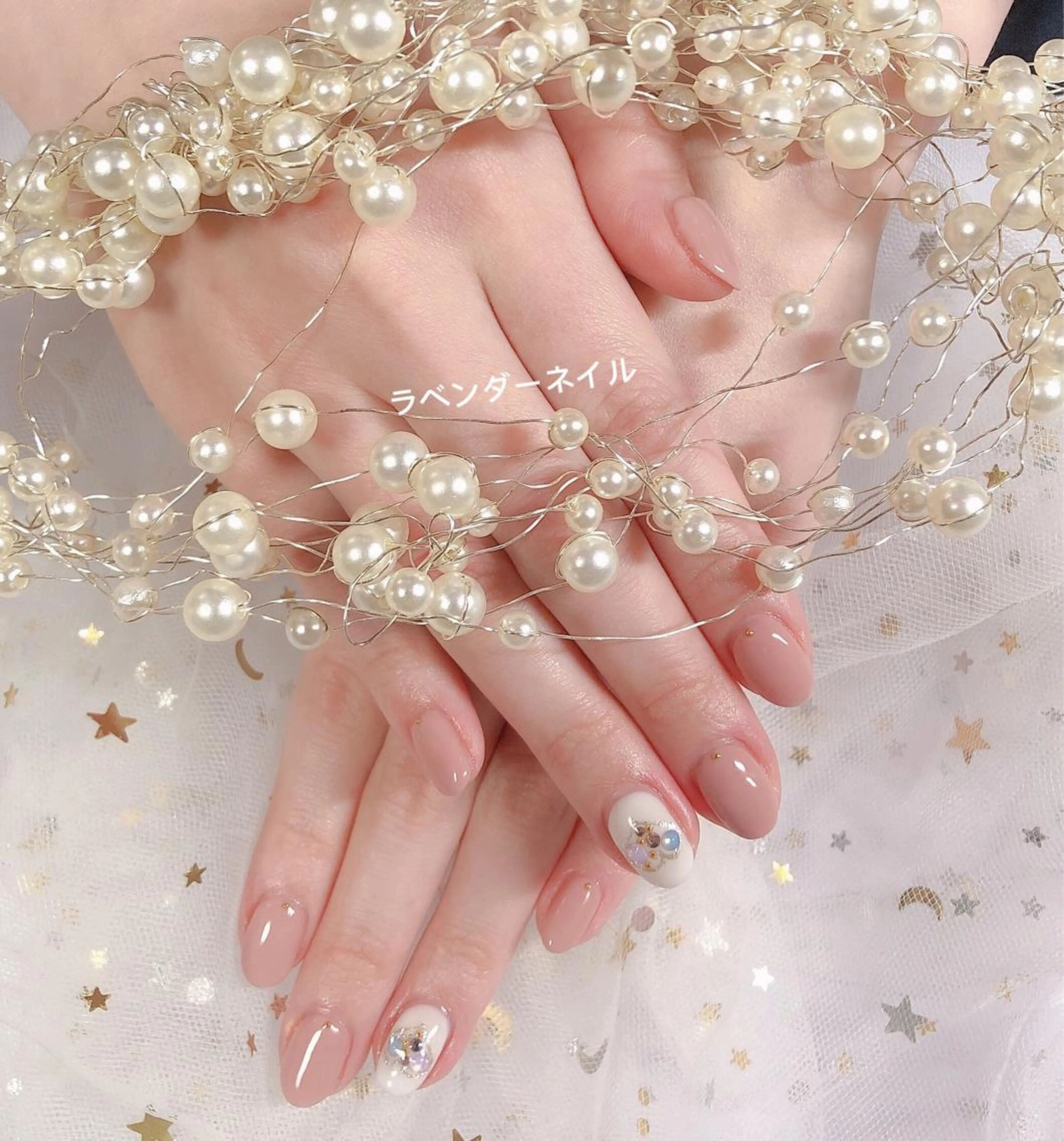 ネイル ラベンダー💖日暮里 ルル💖ネイルのネイルデザイン