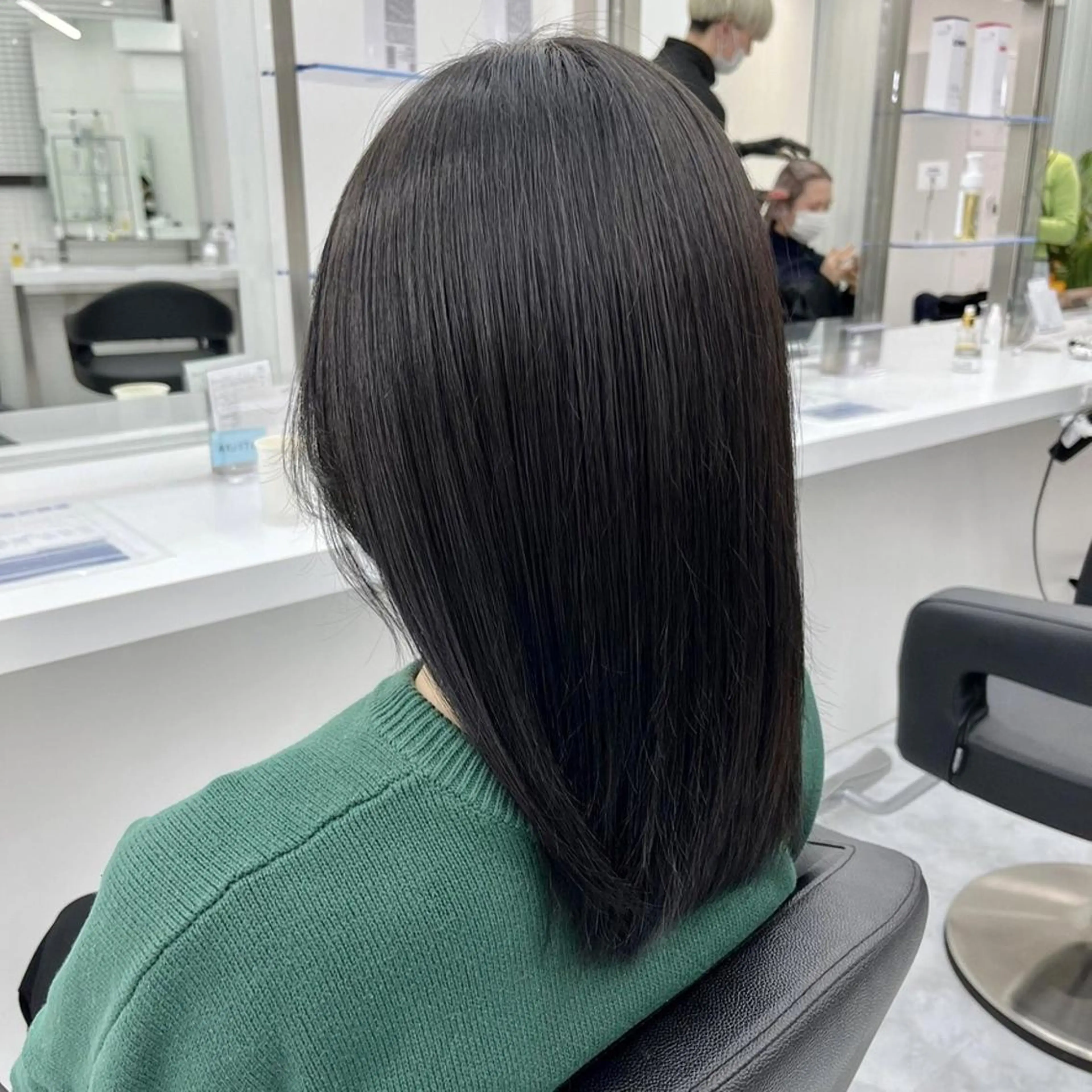 カラー 透明感スタイル 💖ブリーチなしのヘアスタイル