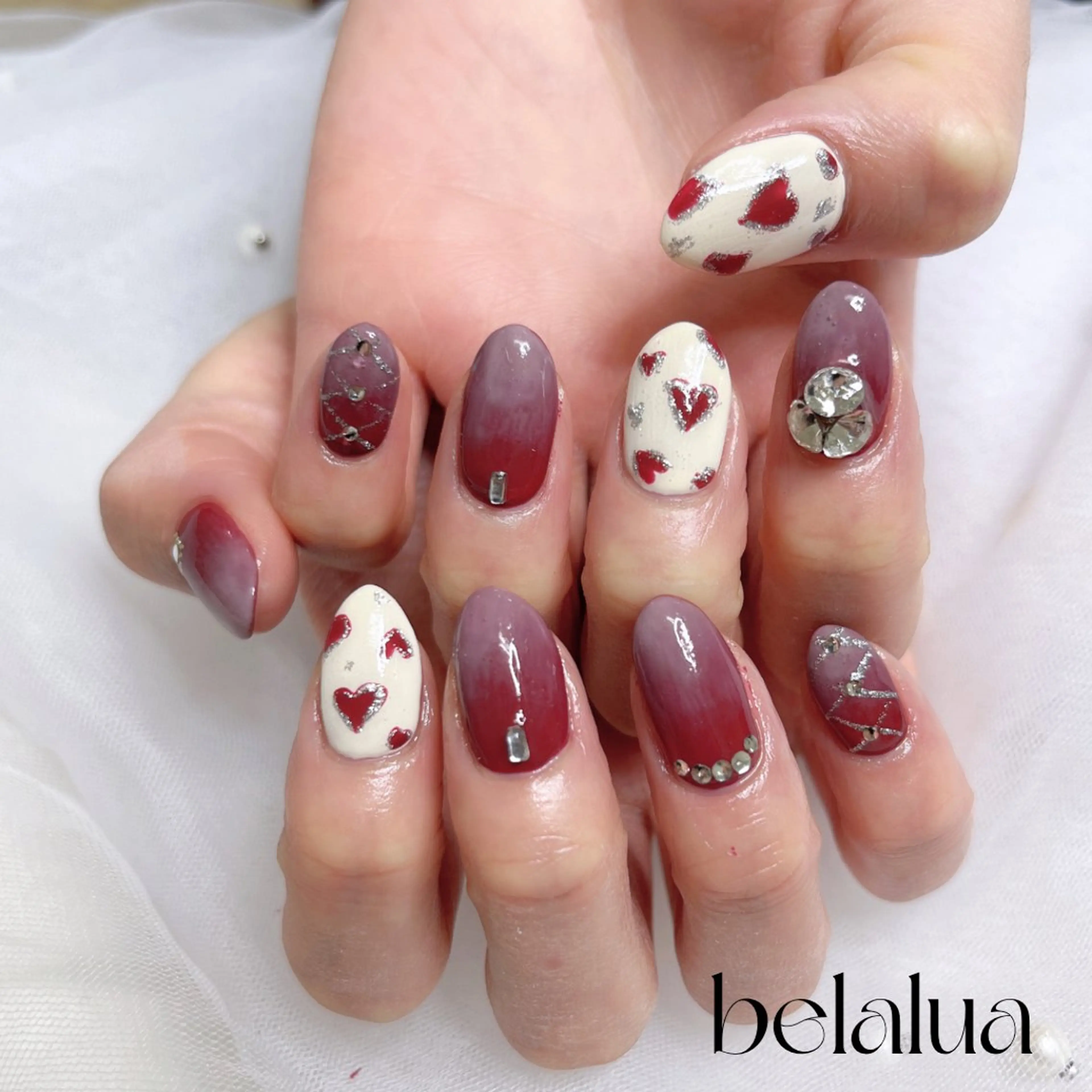 ネイル ハンドネイル belalua nail&eyeのネイルデザイン