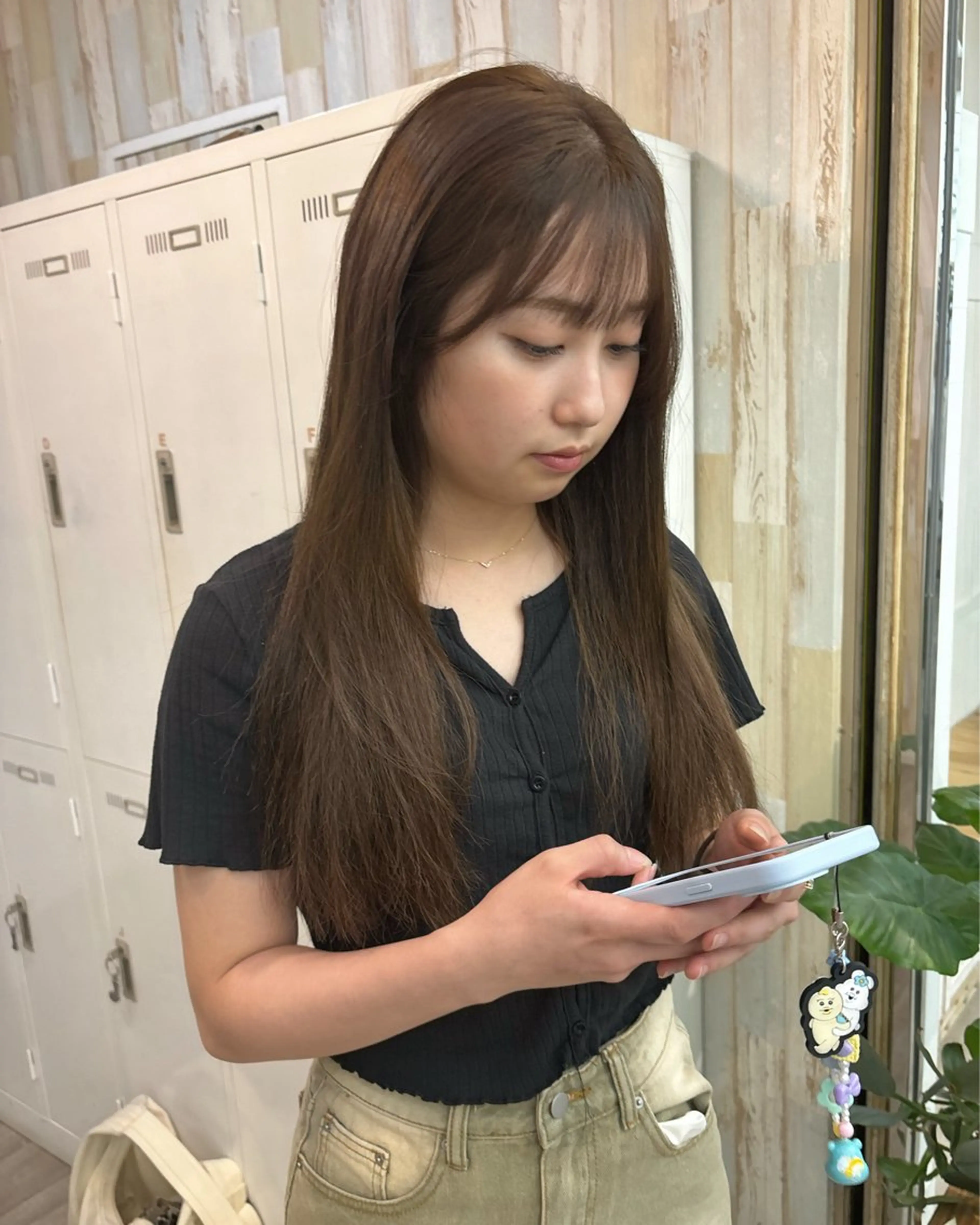 ロング カラー 広島/わかな/ヘア セット/オリーブのヘアスタイル