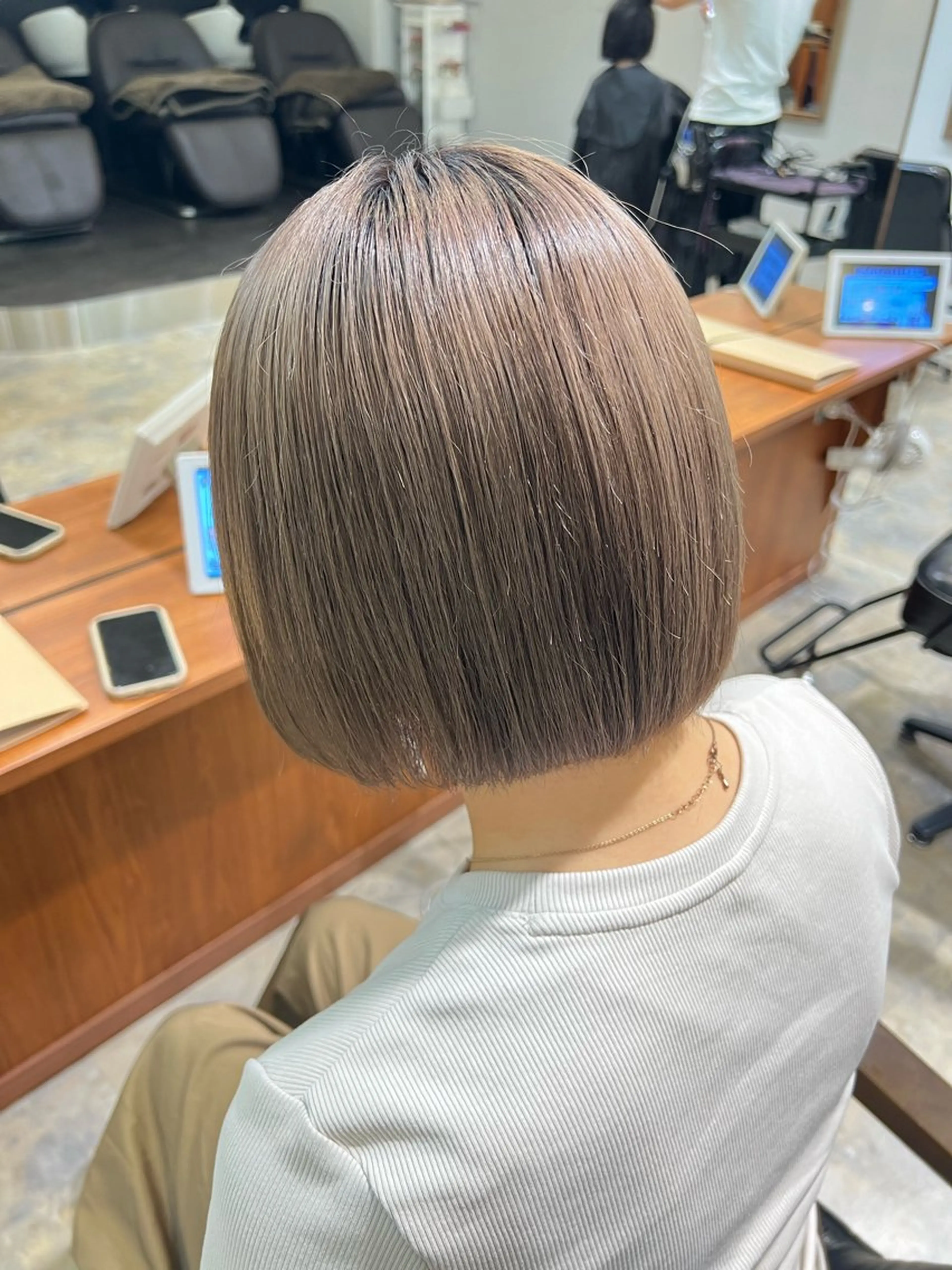 ミディアム カラー ヘアカラー collet矢島/ ブリーチ指名No.1のヘアスタイル