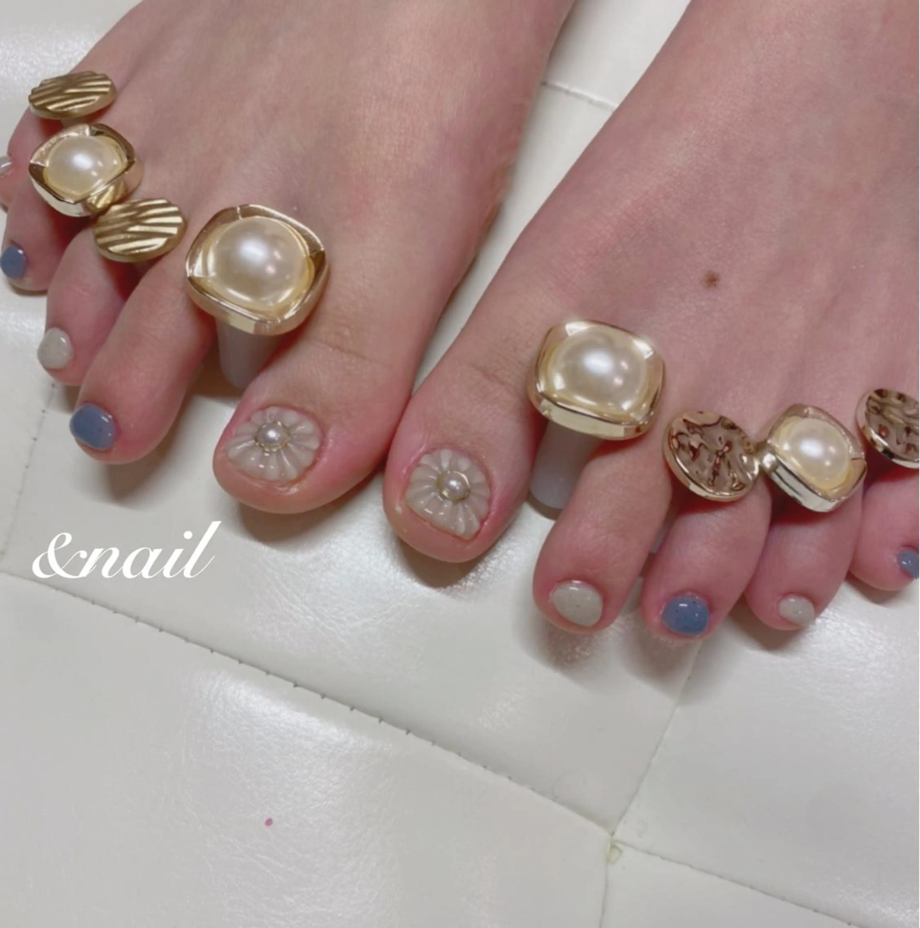 ネイル フットネイル & nail アンドネイルのネイルデザイン