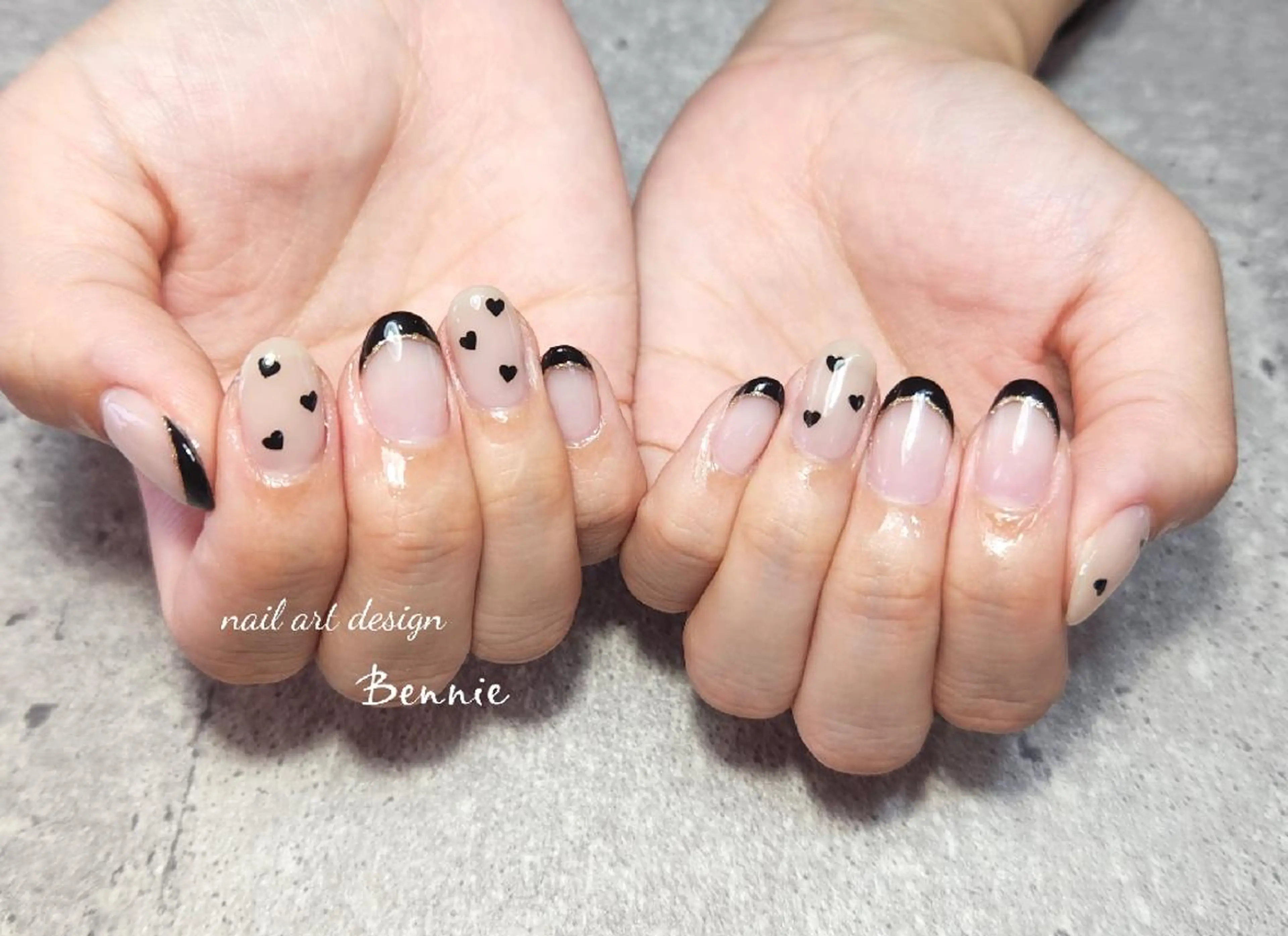 ネイル 持ち込み ハンドネイル   BENNIEのネイルデザイン