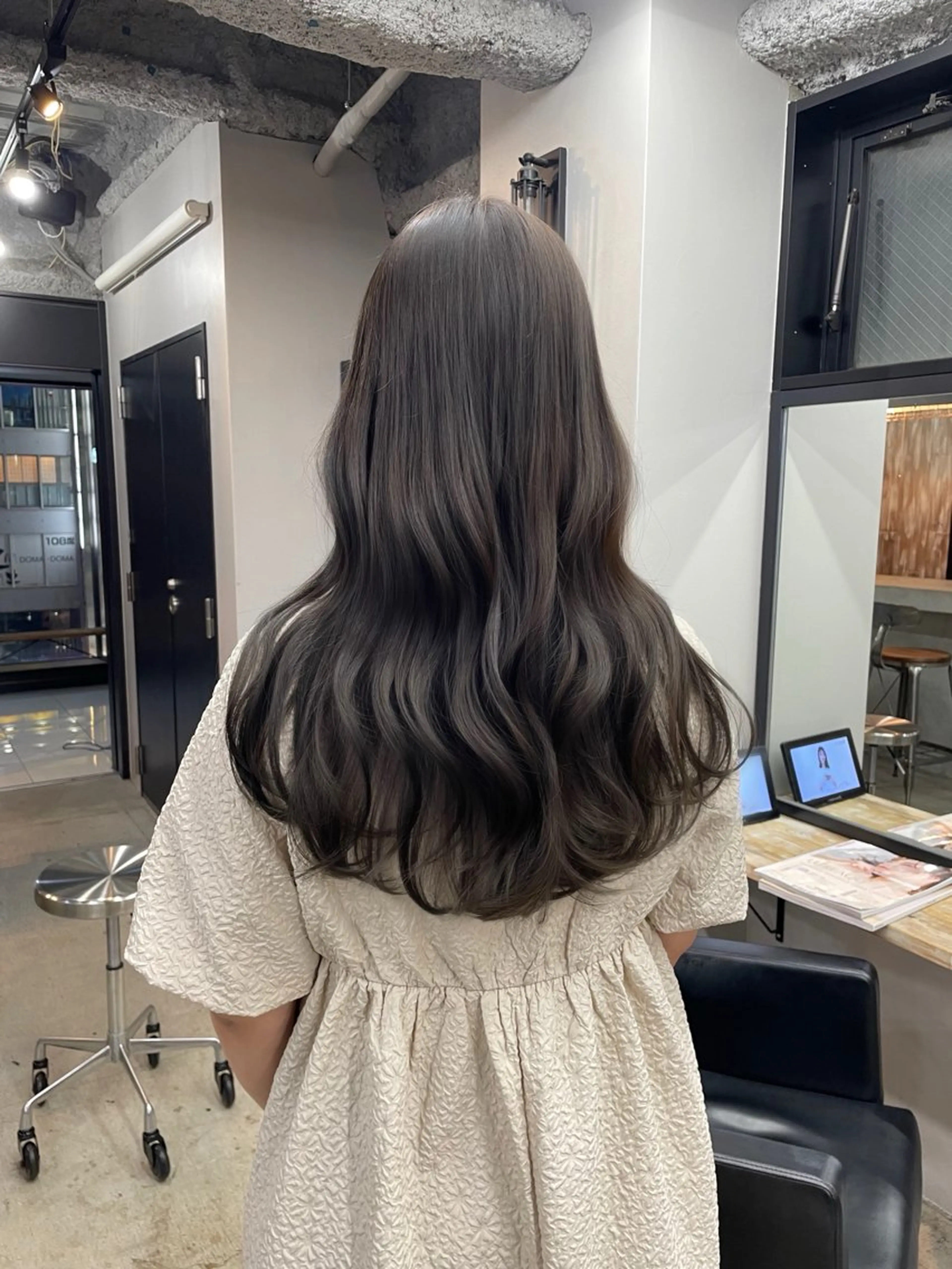 ロング カラー ヘアカラー トリートメント Ameri 新宿所属・新宿/透明感カラー/ 髪質改善/桜良のヘアスタイル