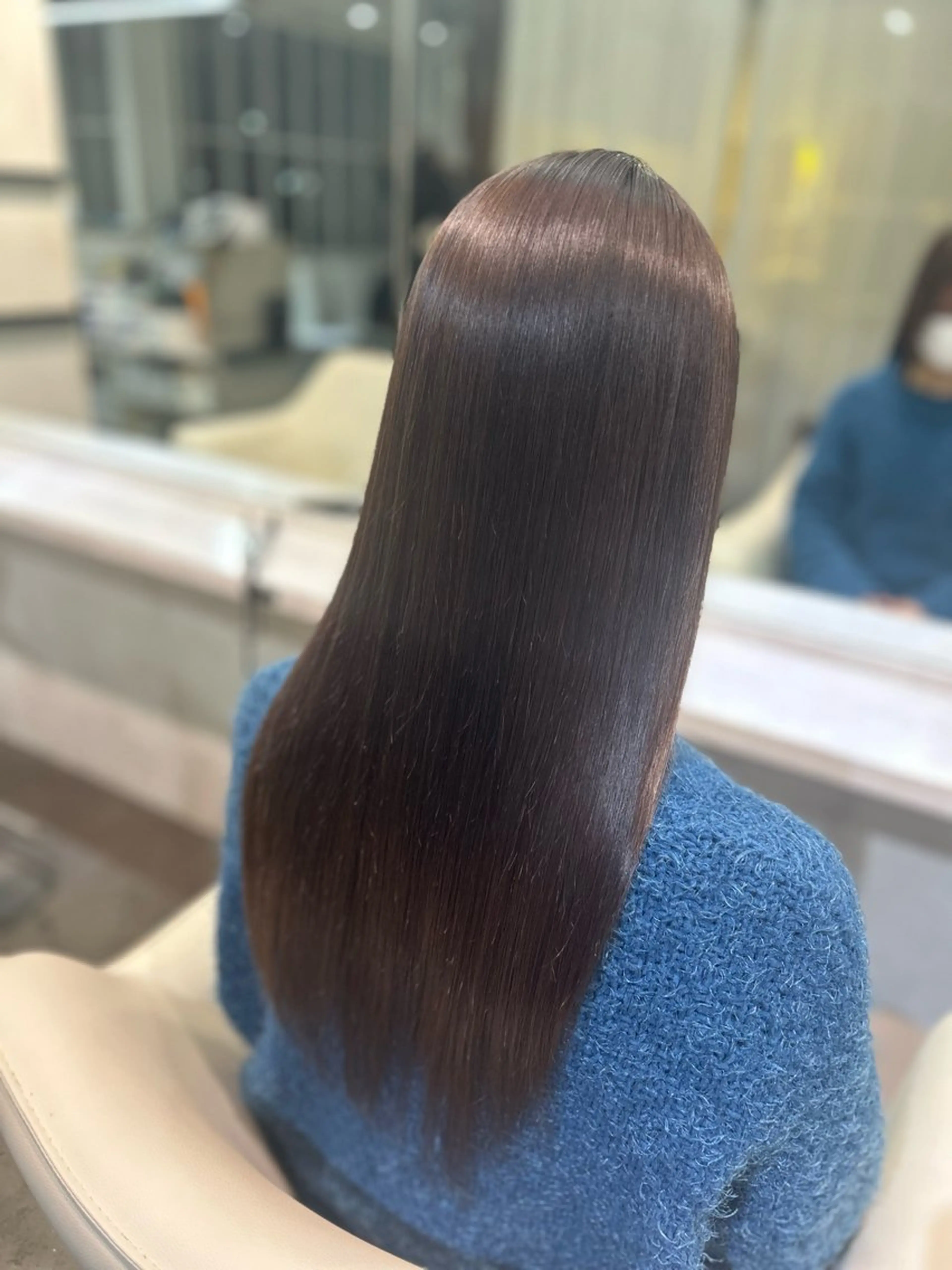 12月限定ゲリラクーポン！✨ダメージ80%軽減❗️地毛のように柔らかく仕上がる美髪縮毛矯正の写真