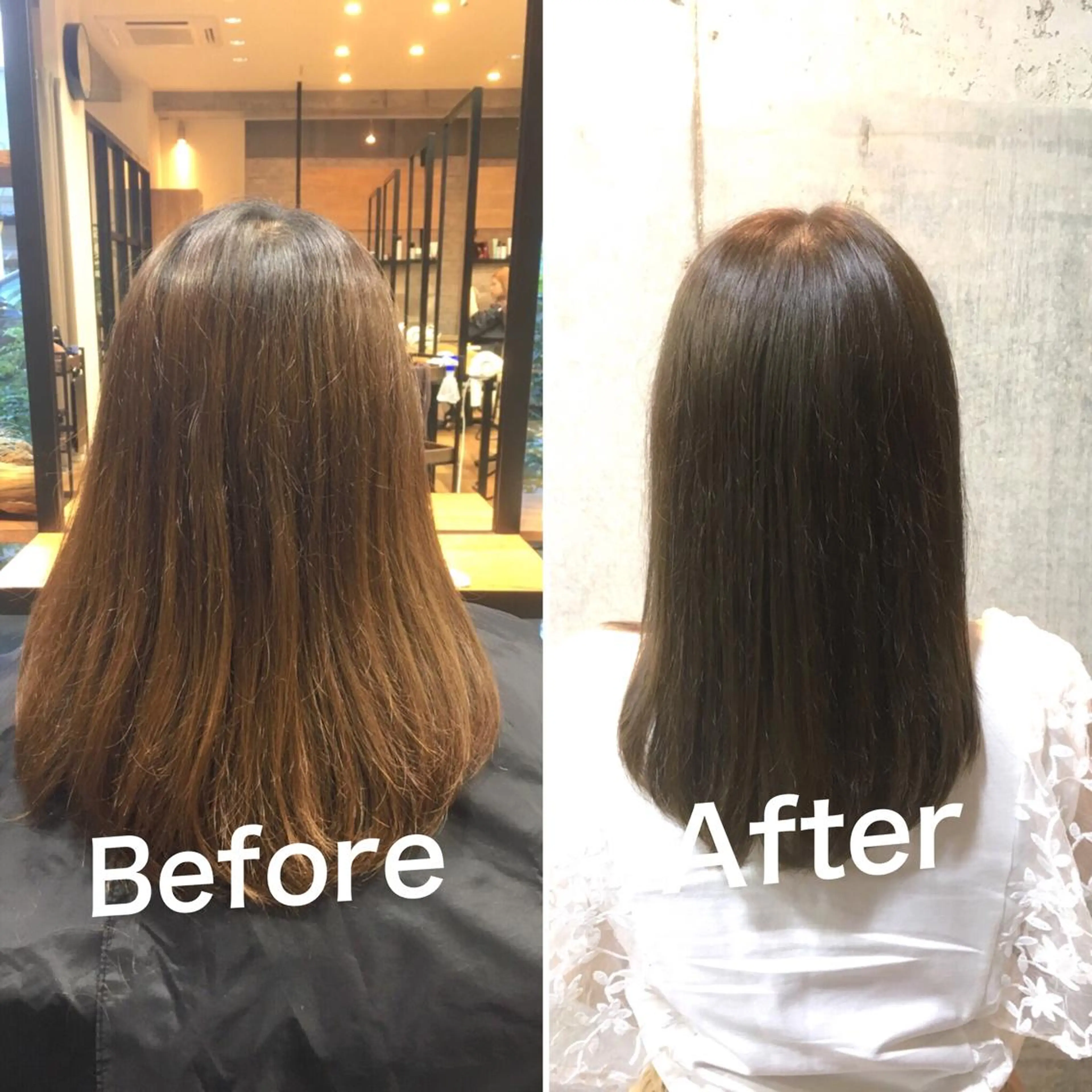 カラー カット トリートメント 佐瀬竜矢PRIMAL /portのヘアスタイル