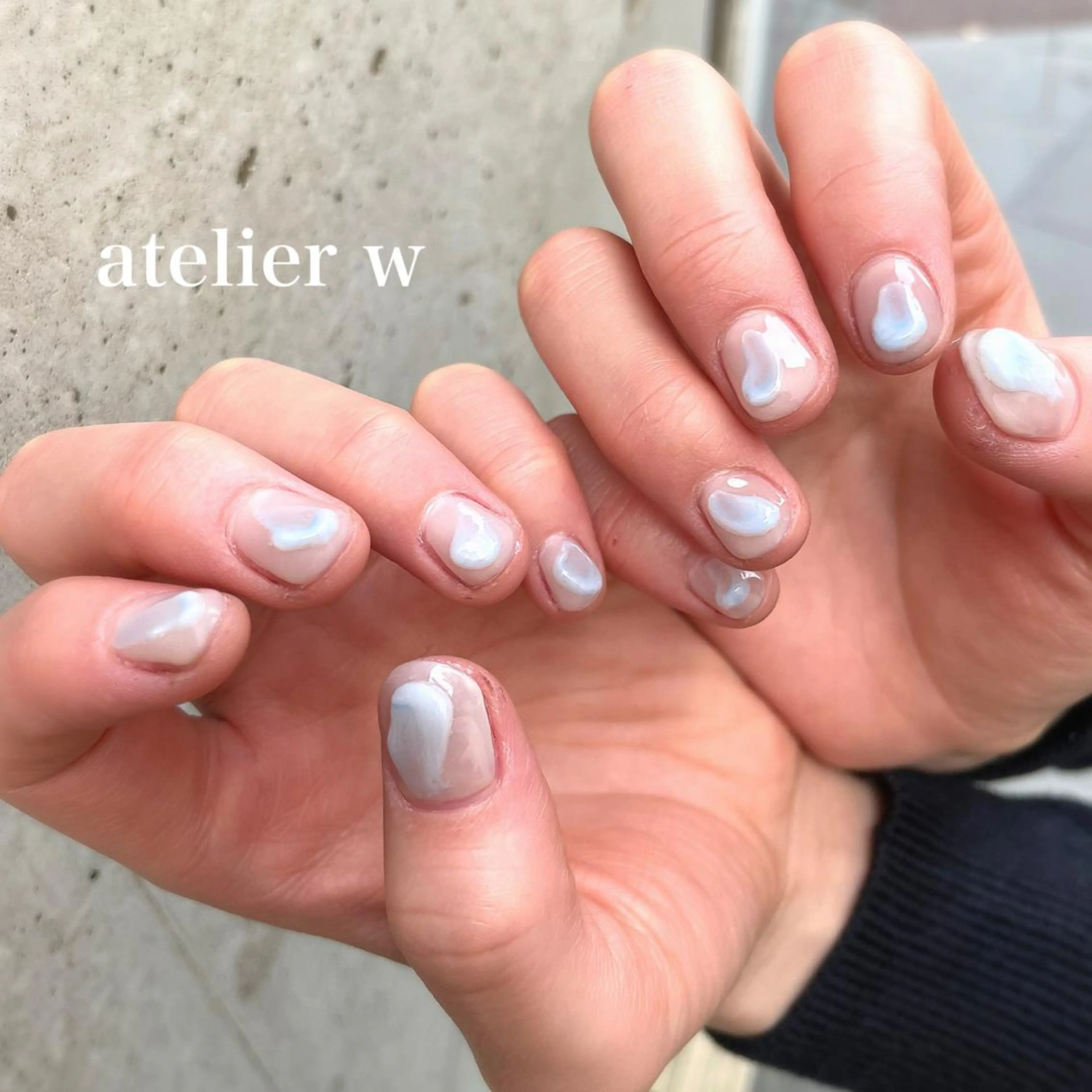 ネイル ハンドネイル atelier w/tetoro所属・高橋 わかなのネイルデザイン