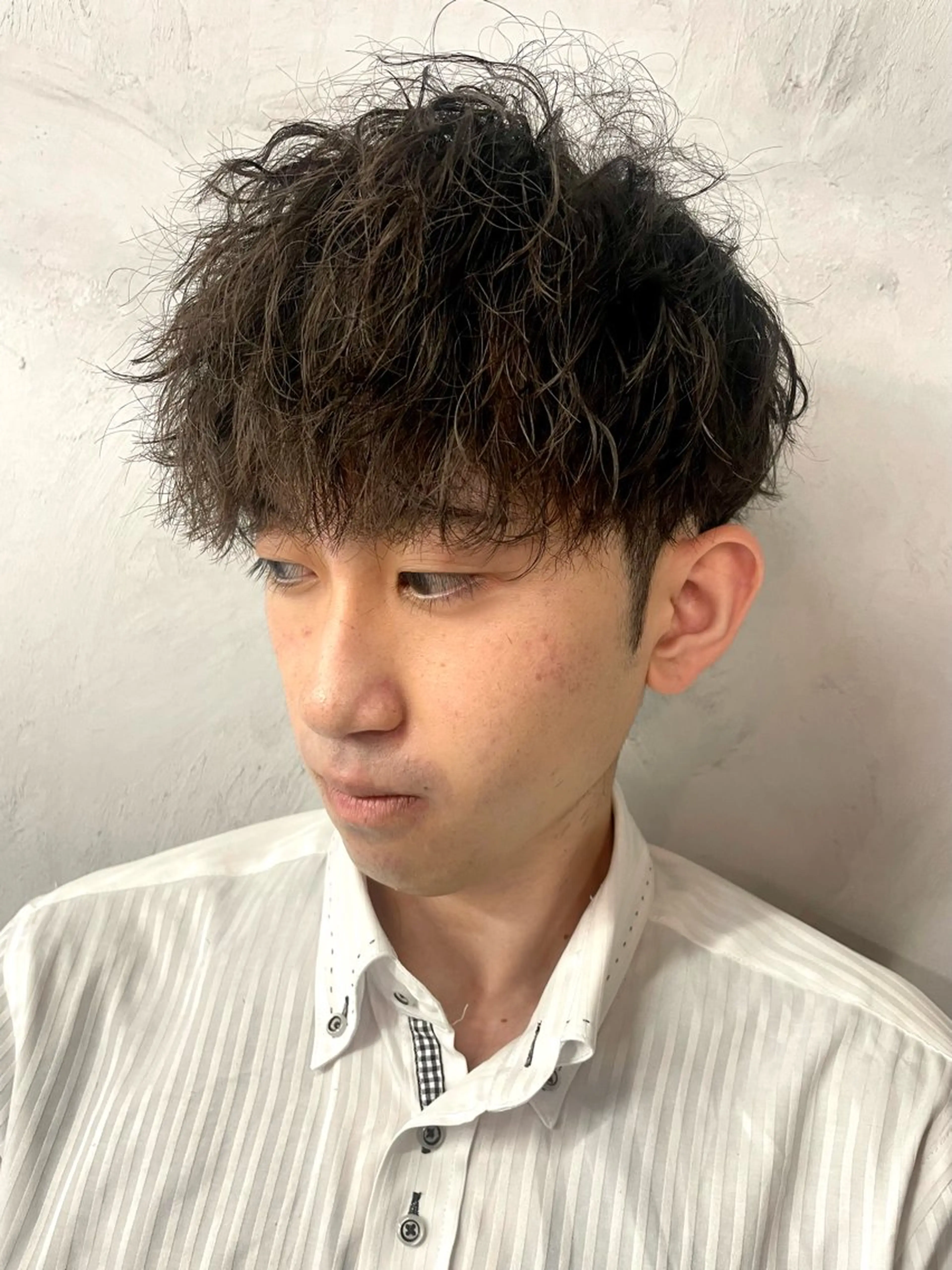 🔻メンズカット×ツイストスパイラルパーマの写真