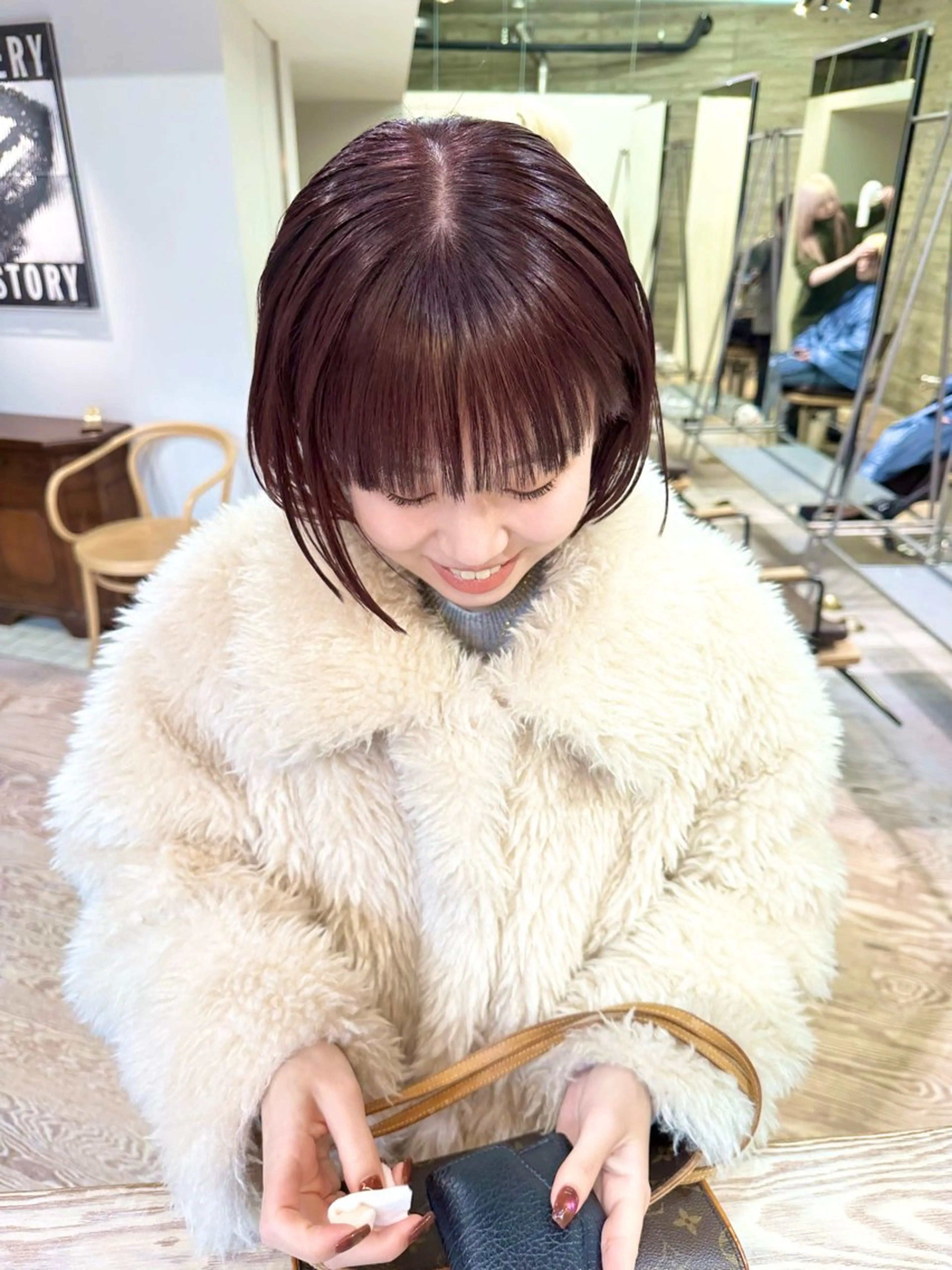 ショート カラー カット ヘアカラー トリートメント kai .のヘアスタイル