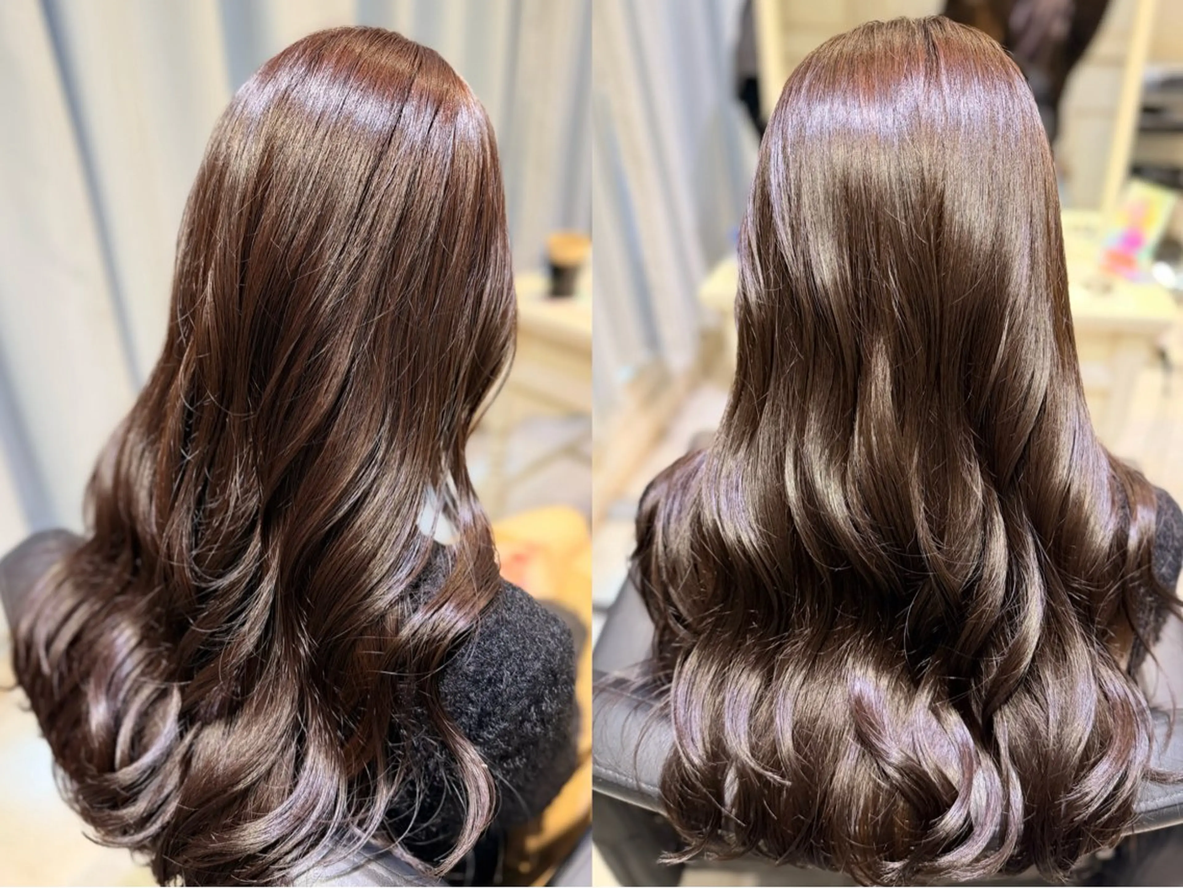 ロング カラー 艶髪✨ 徳丸 瞭のヘアスタイル