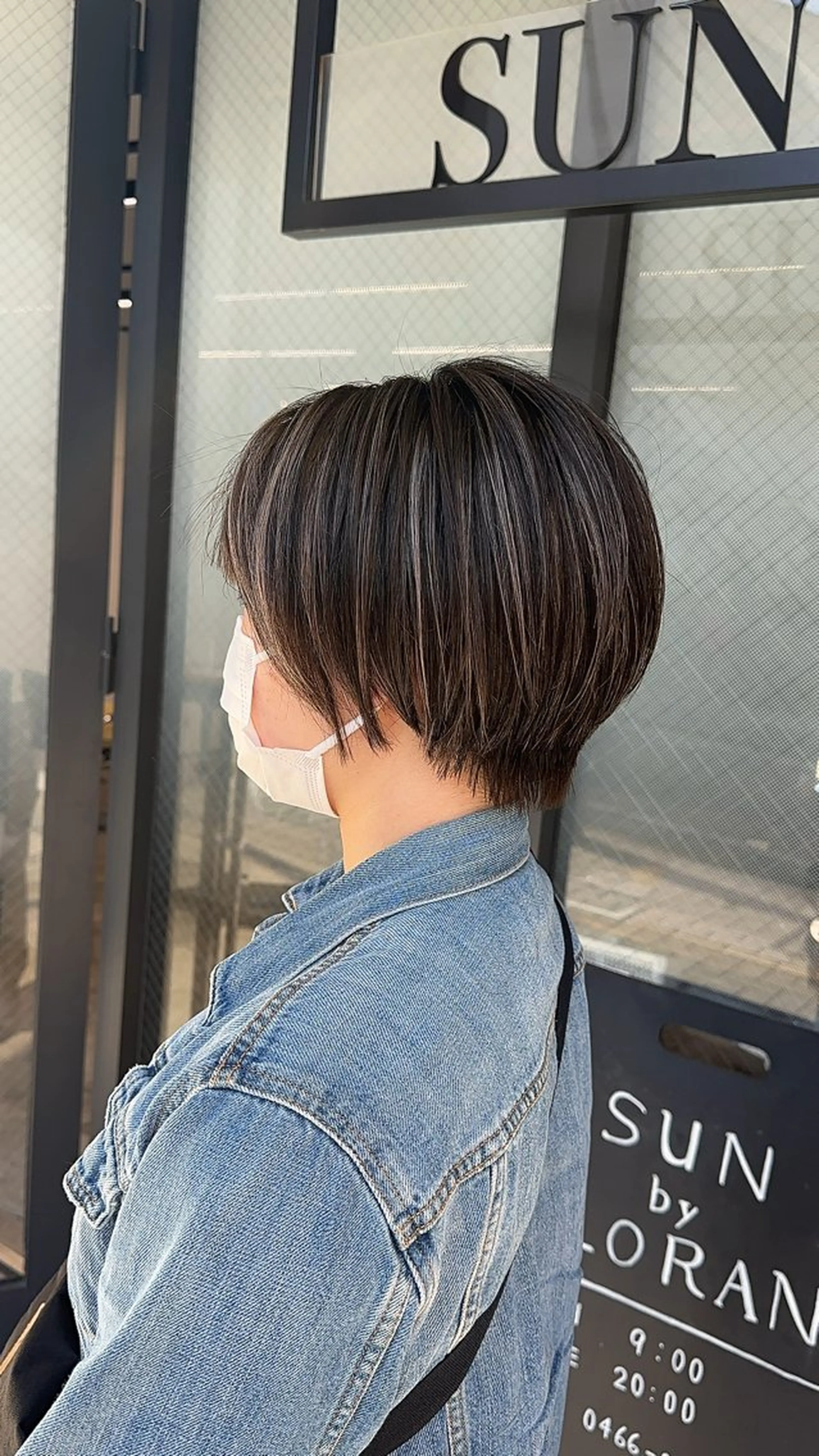 ショート ショートヘア おのだ あやなのヘアスタイル