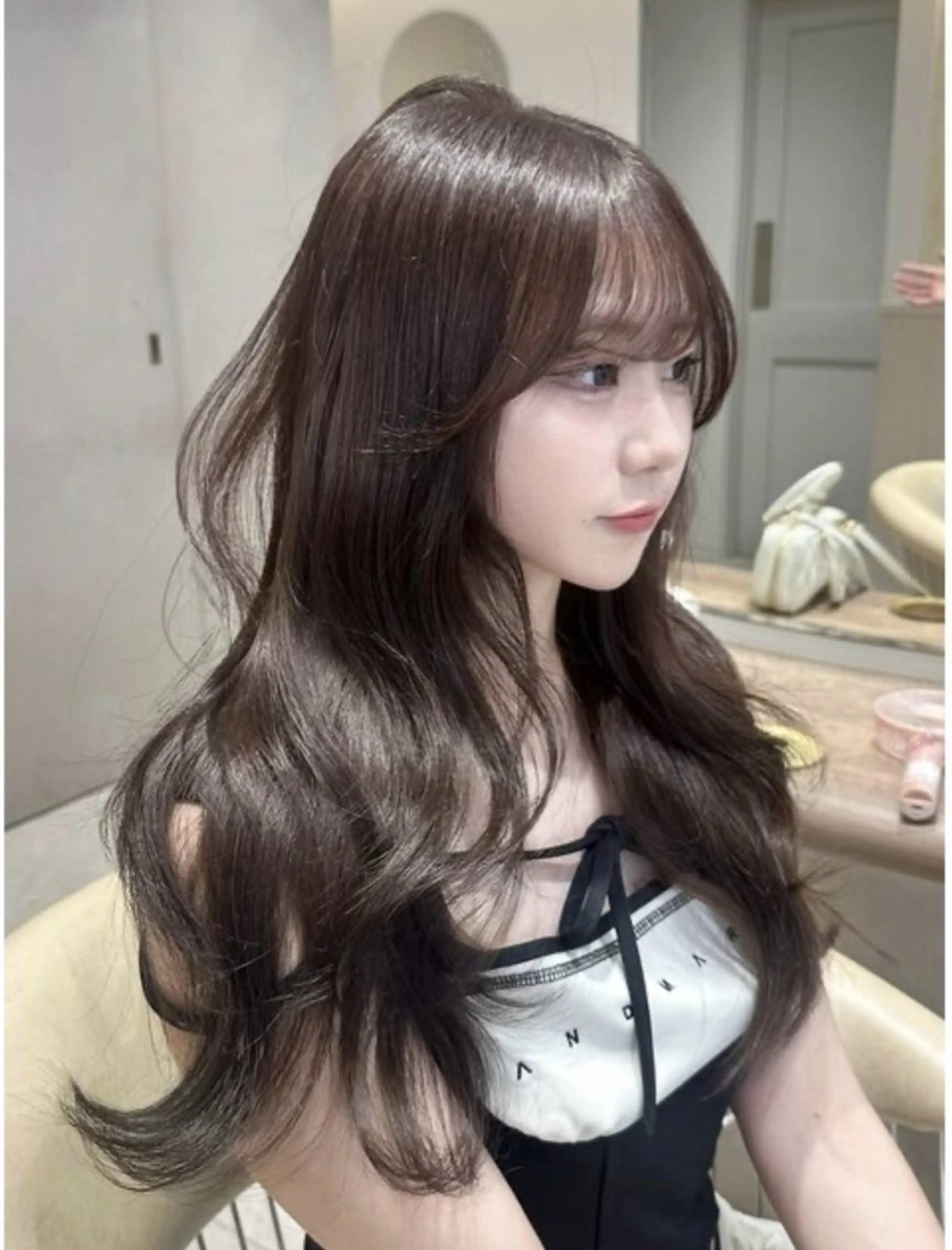 カラー 🍒HARUKA🍒 髪質改善/艶髪/韓国のヘアスタイル
