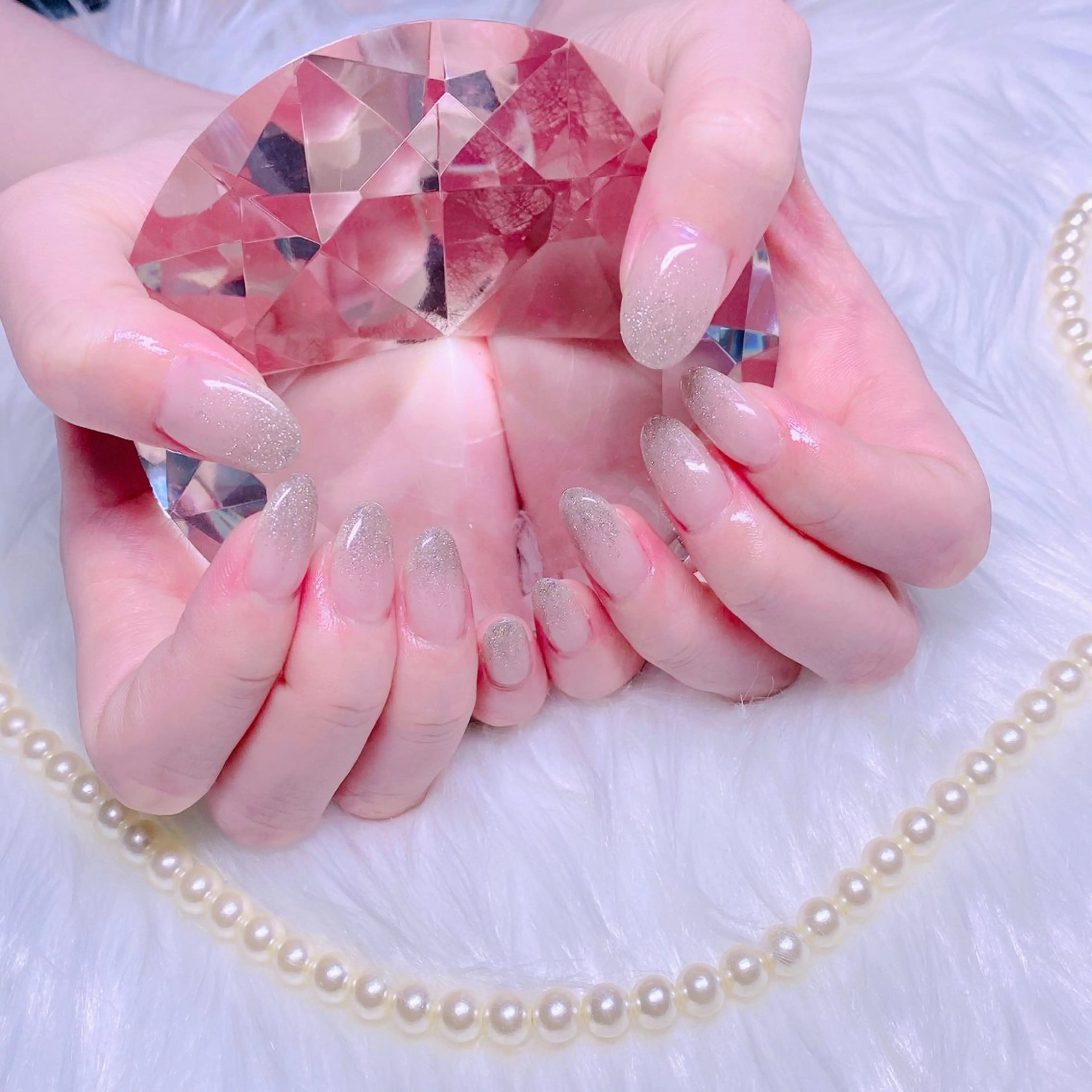 ネイル フラッシュネイル グラデーション オフィスネイル Nail Yunaのネイルデザイン