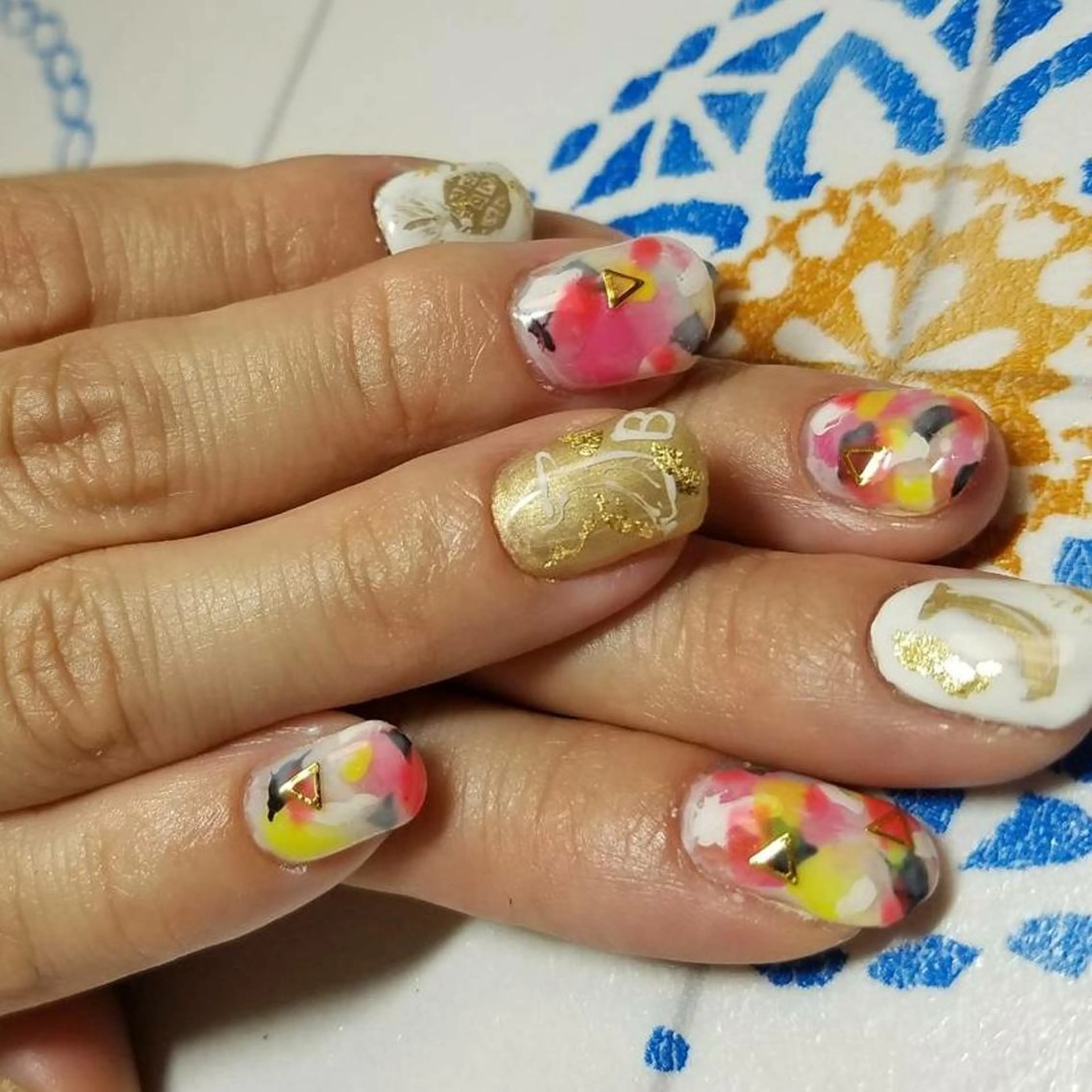 ネイル 夏ネイル nail yu-joy所属・yuu -joynailのネイルデザイン