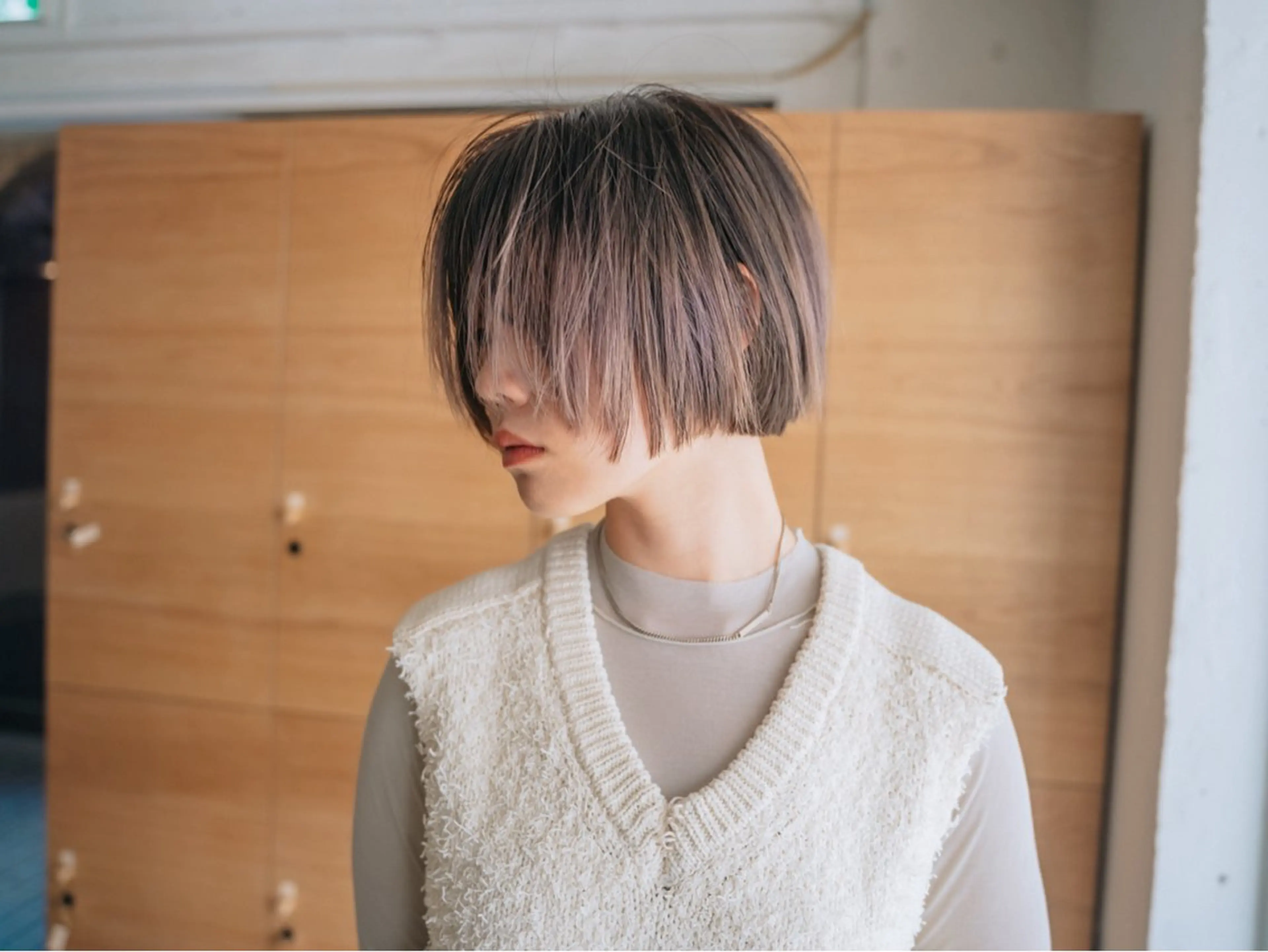 新規カットカラートリートメント【人気No.2】カット+抗酸化カラー+残留処理トリートメントの写真