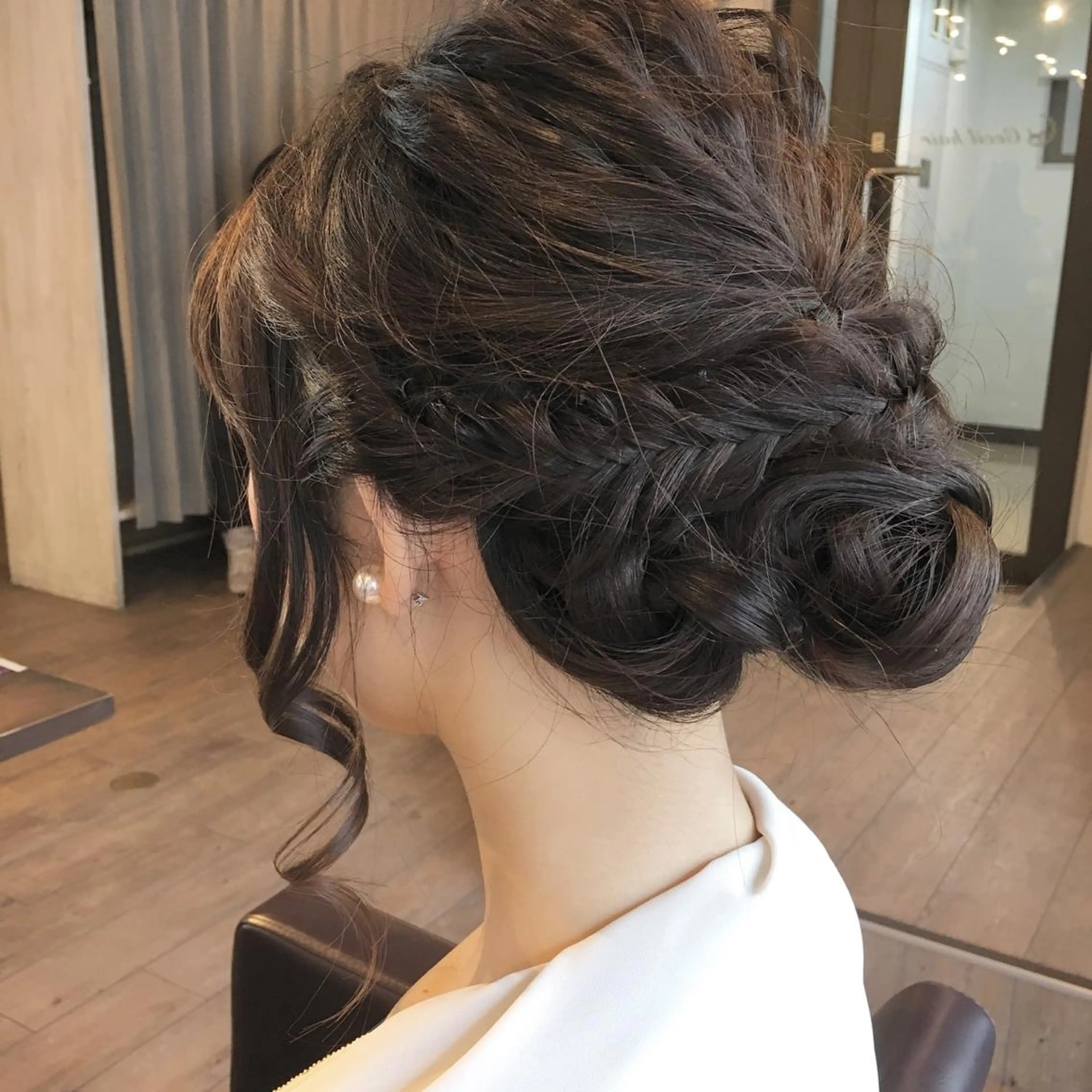 ヘアアレンジ JILBLAN京都 ショート/ハイライトのヘアスタイル