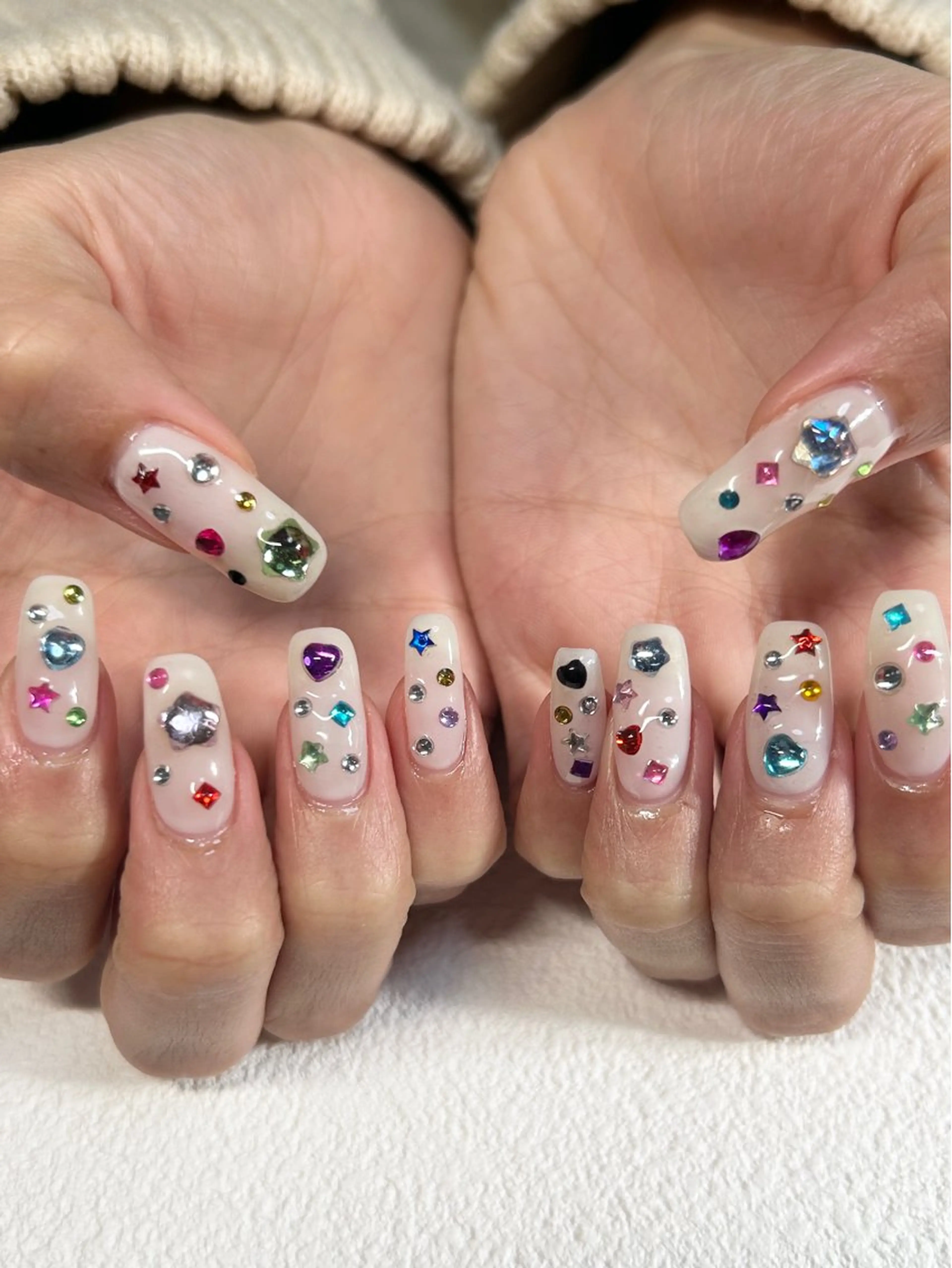 ネイル ロングネイル ハンドネイル 11 nailsのネイルデザイン