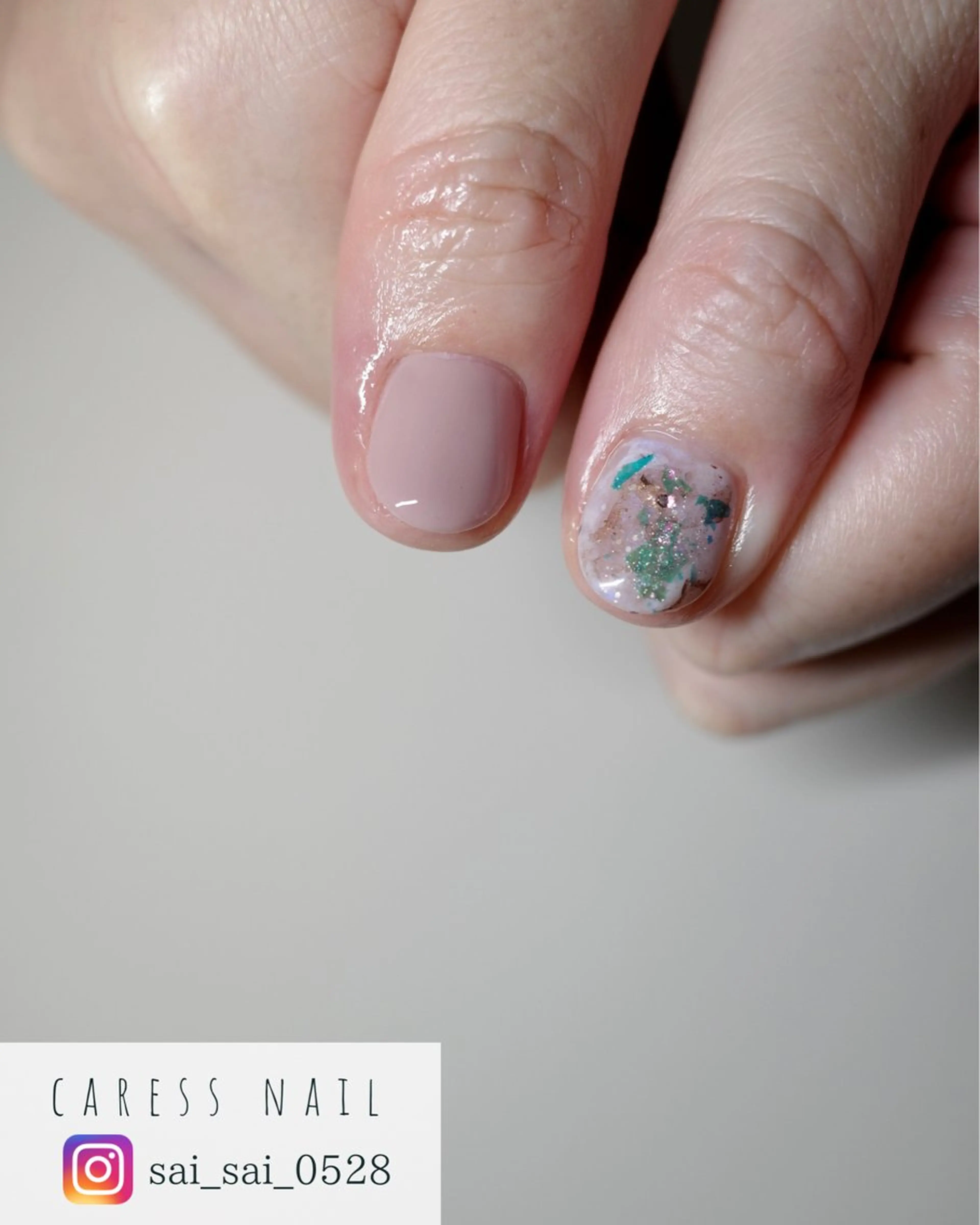 ネイル caress  nail カレスネイル　代々木上原所属・カレスネイル さいのネイルデザイン
