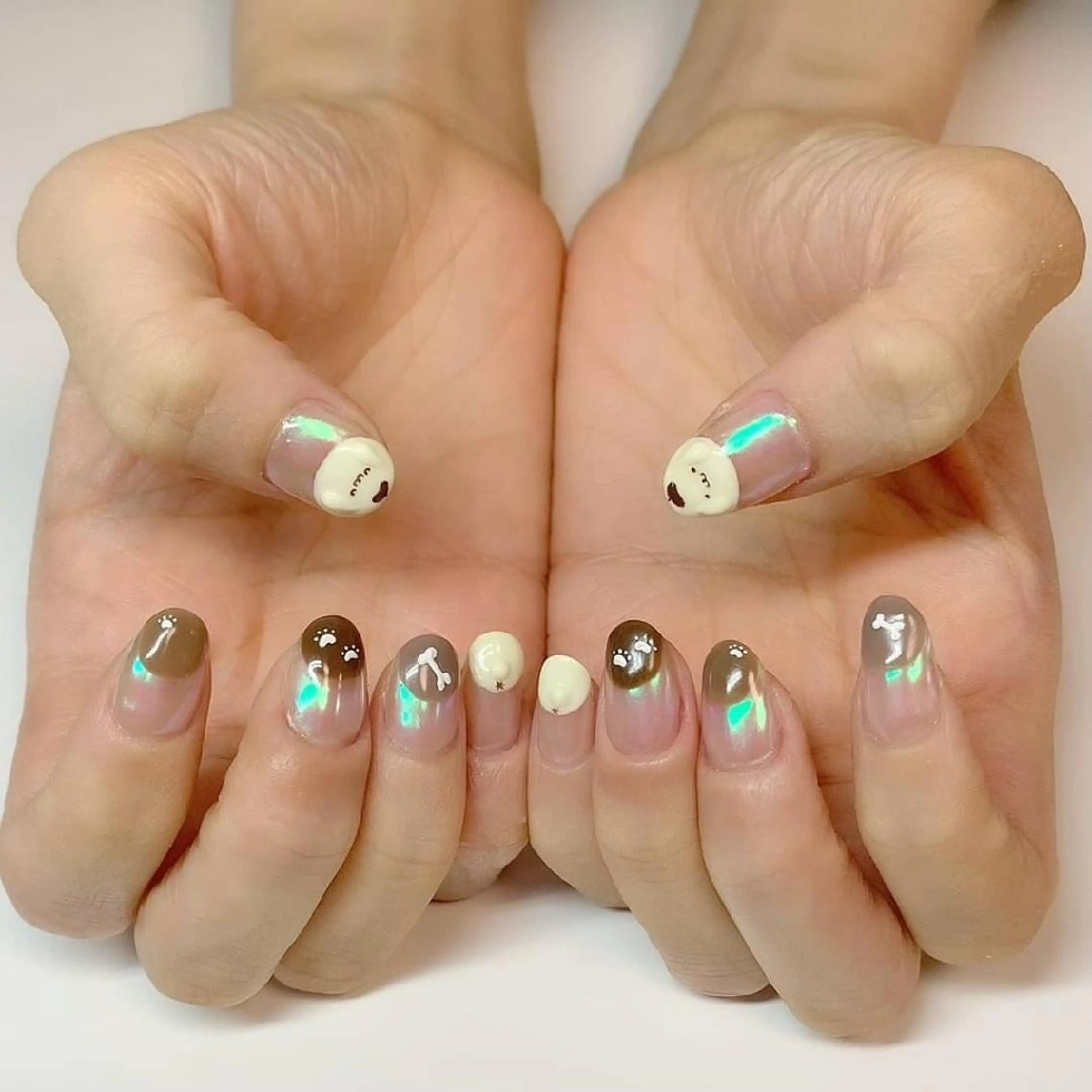 ミディアム ネイル 爪紅屋 いろはのネイルデザイン