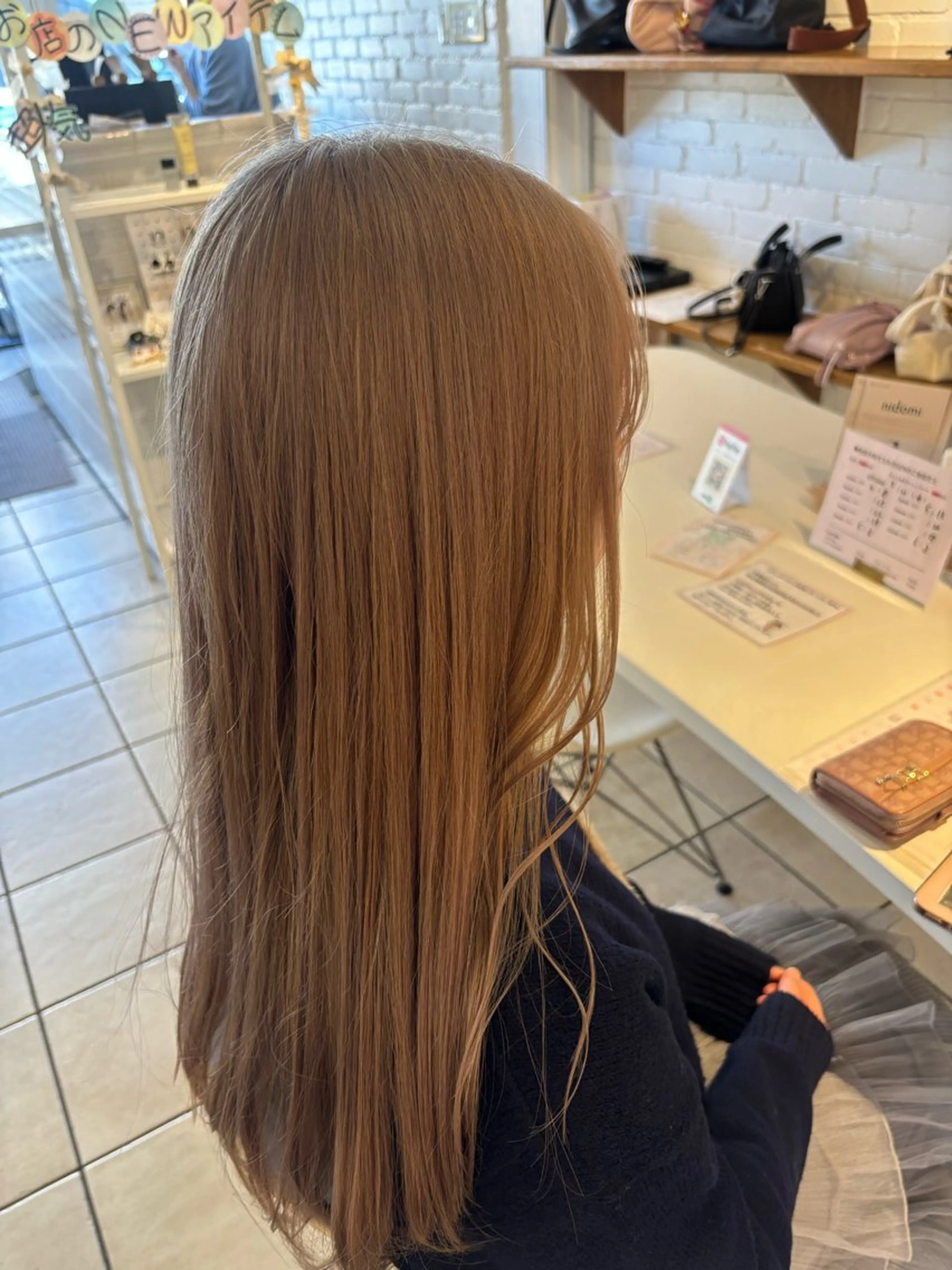 セミロング ⭐️ダブルカラー⭐️ ｼｭﾝ⭐️のヘアスタイル