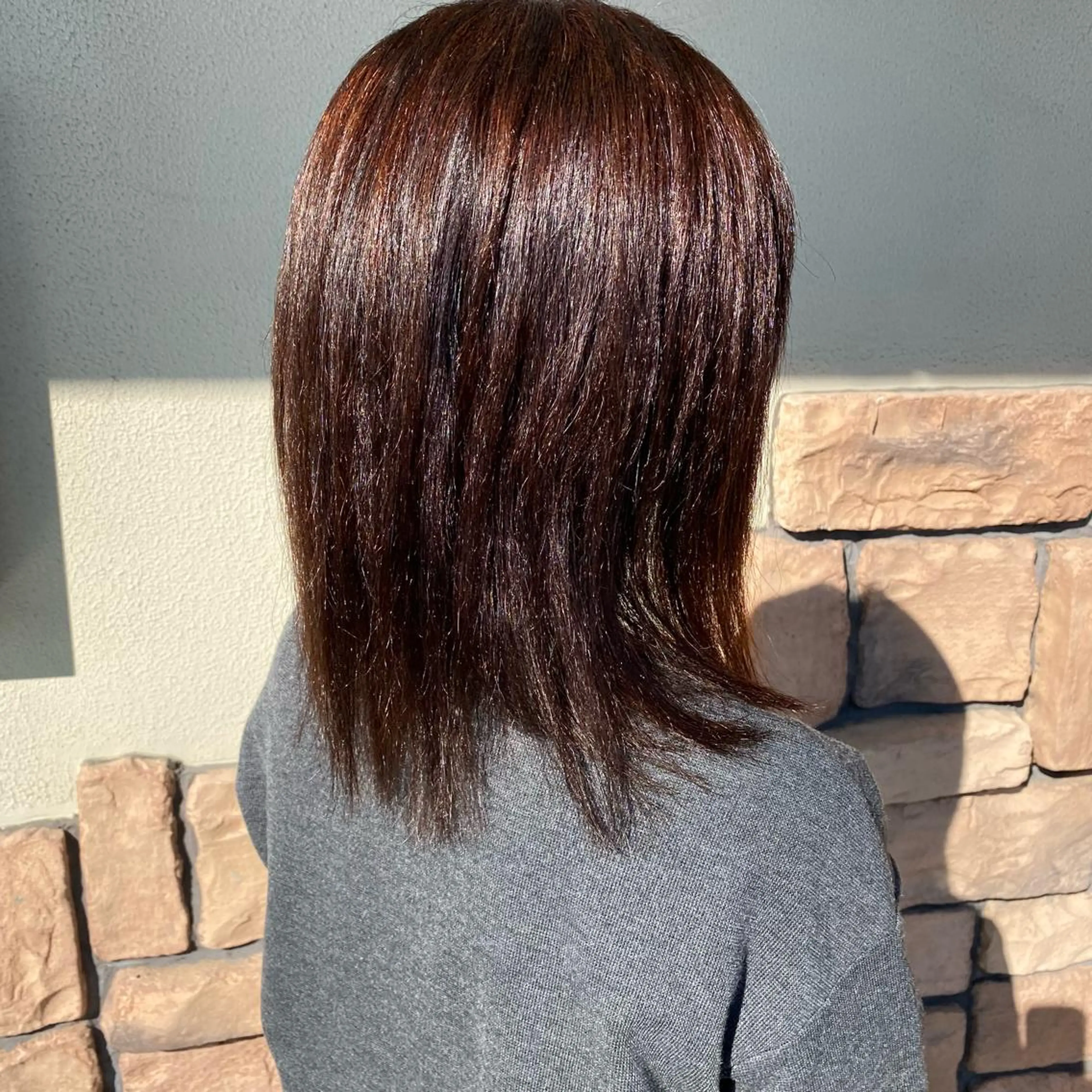 ミディアム カラー hair salon riri所属・寺村 萌々佳のヘアスタイル