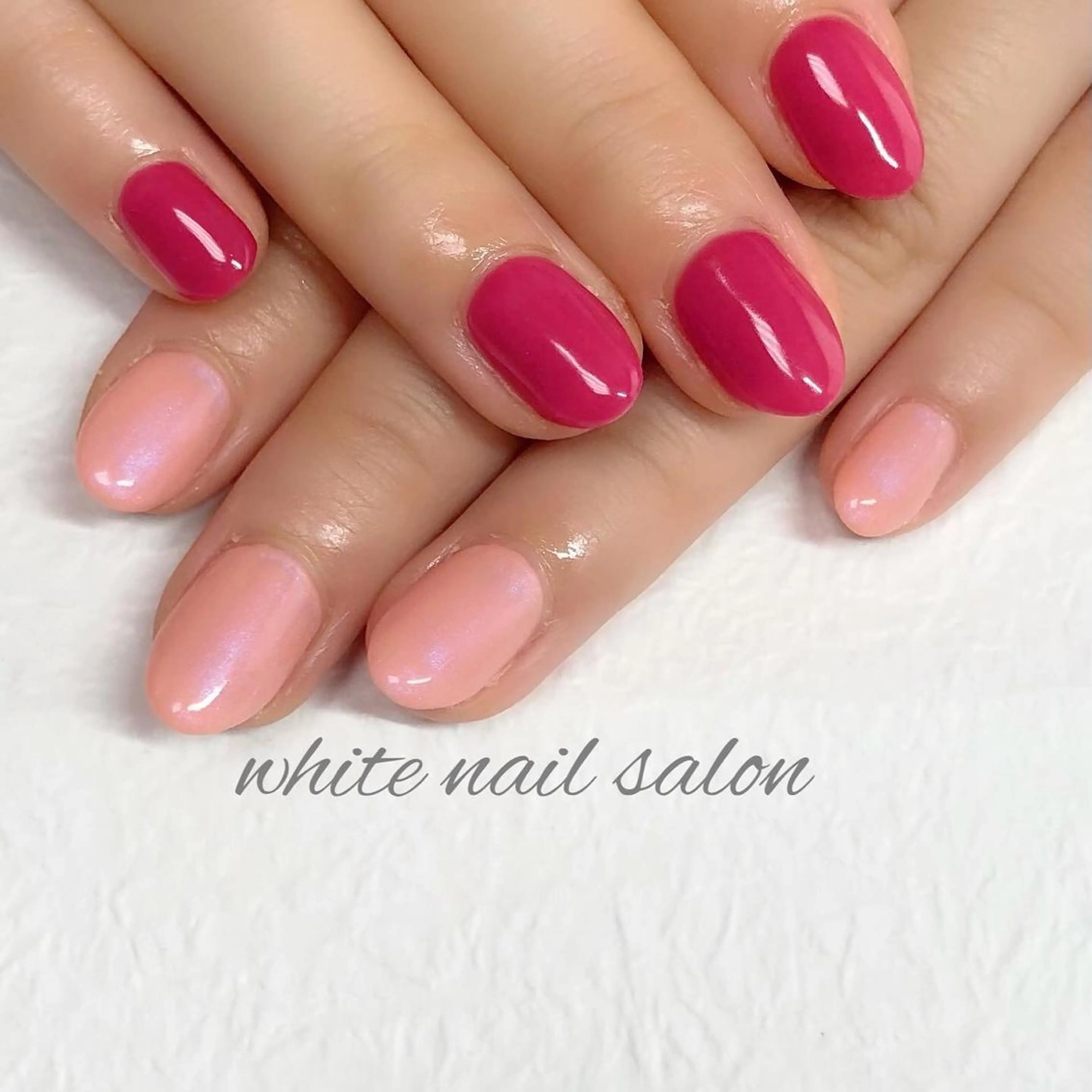 ネイル ジェルネイル ハードジェル 持ち込み シンプルネイル ソフトジェル ハンドネイル white nail salonのネイルデザイン