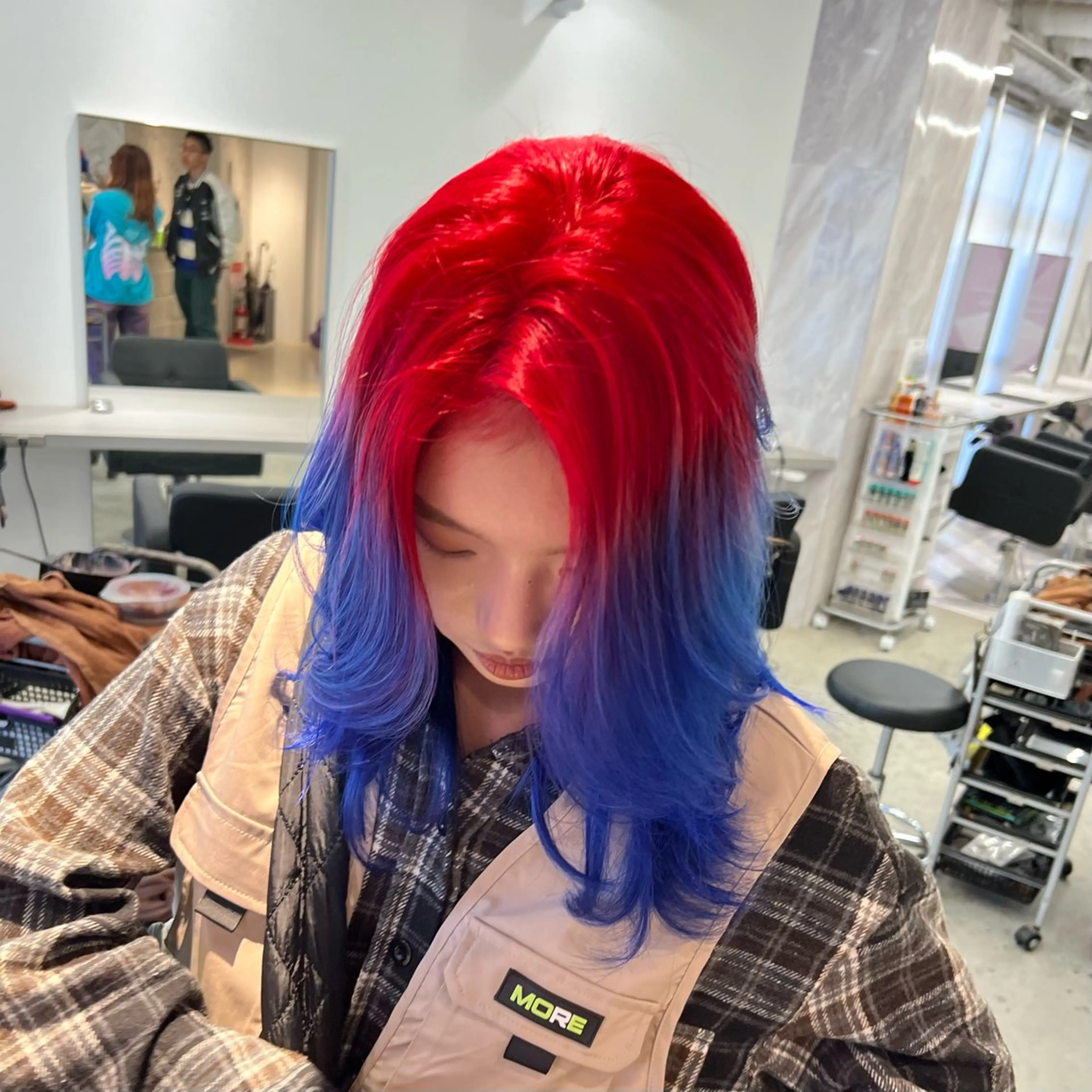 ロング カラー ヘアアレンジ 高橋 充輝のヘアスタイル