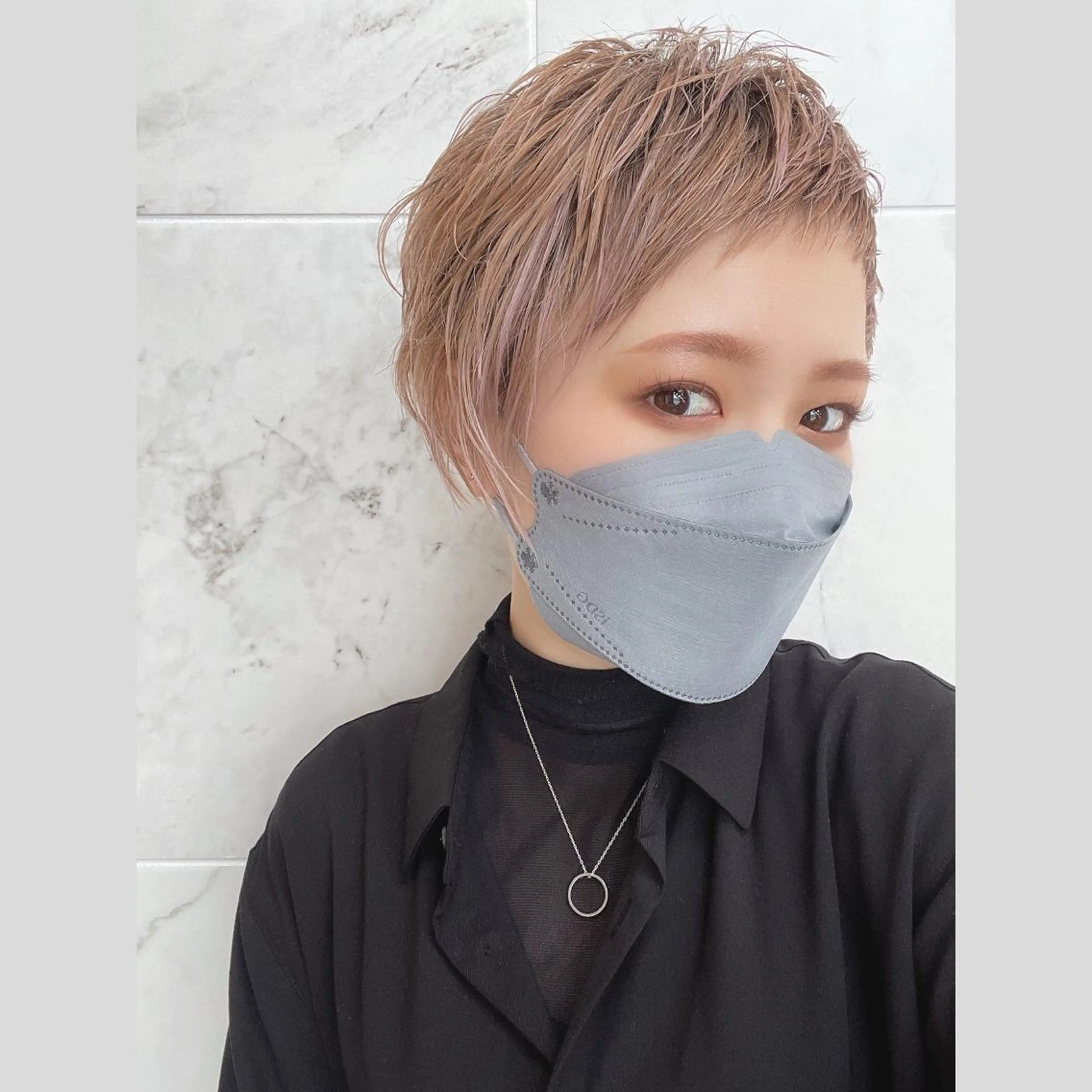 SANDRO所属・SANDRO eno☺︎のヘアスタイル