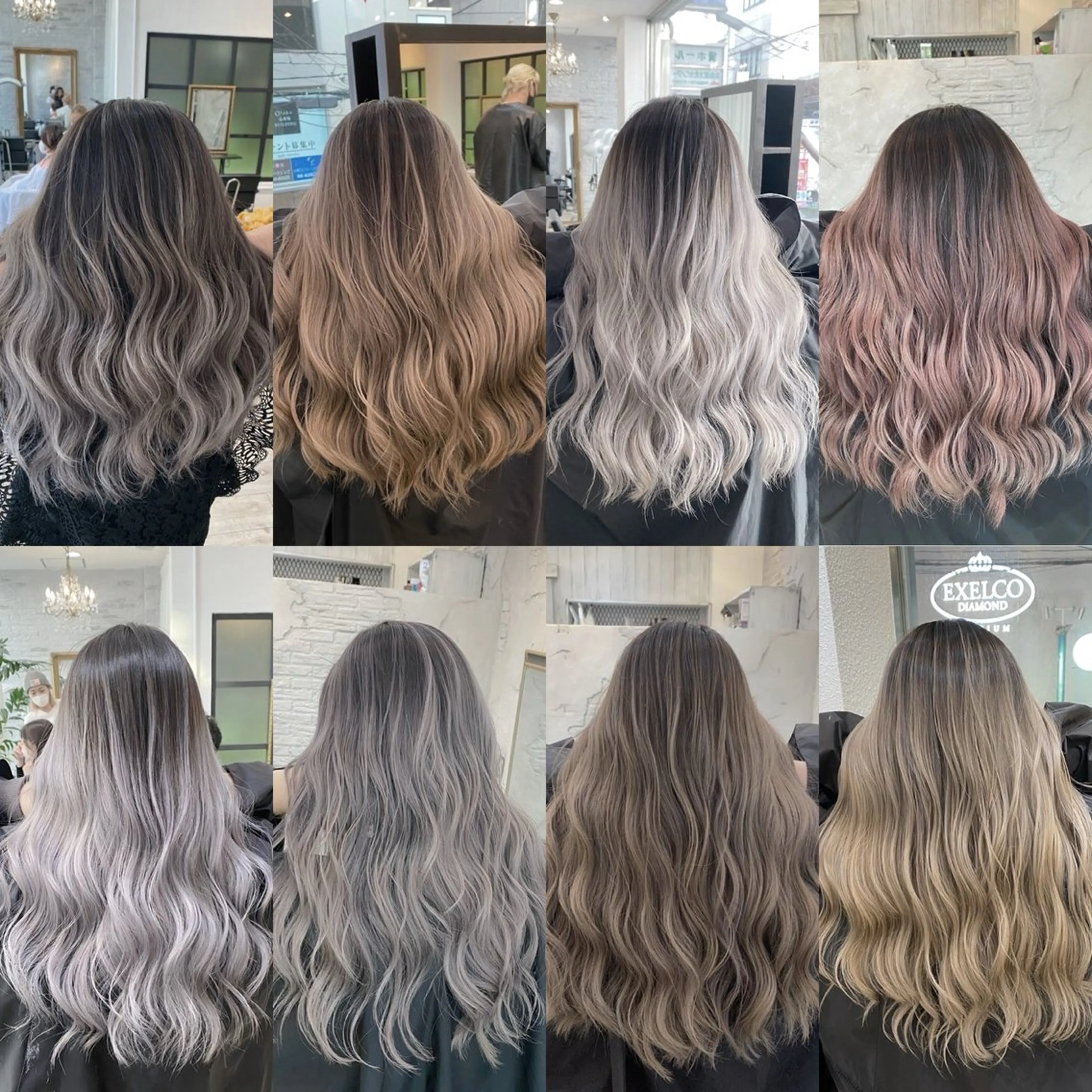 ✨人気NO2 ✨本物の海外志向のバレイヤージュカラー&コラーゲントリートメントの写真