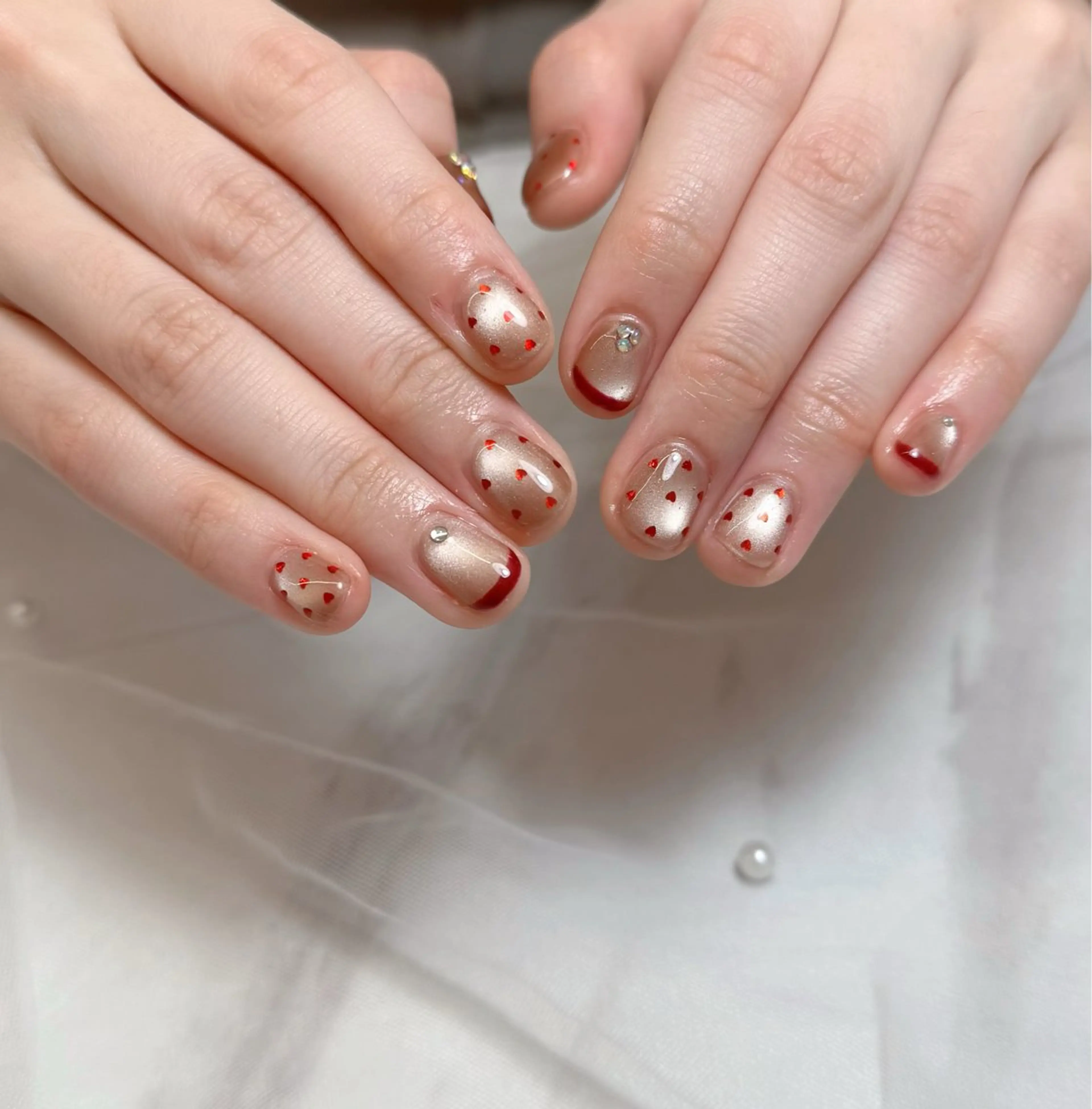 ネイル mau🩵 堺筋本町ネイルサロンのネイルデザイン