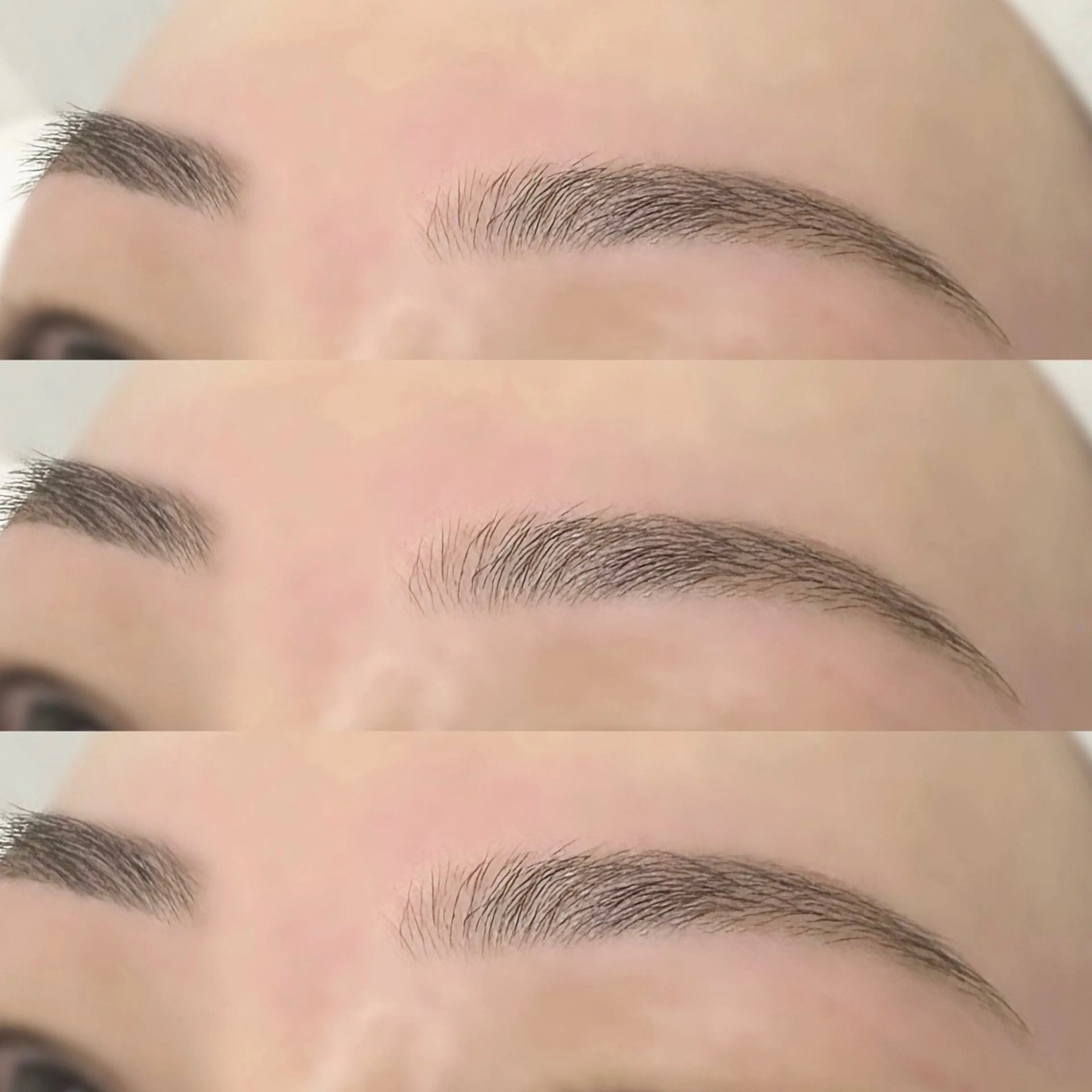 《ツルツル美顔💆🏻》美眉アイブロウWAX＋フルフェイス(メイク込) ¥7700の写真