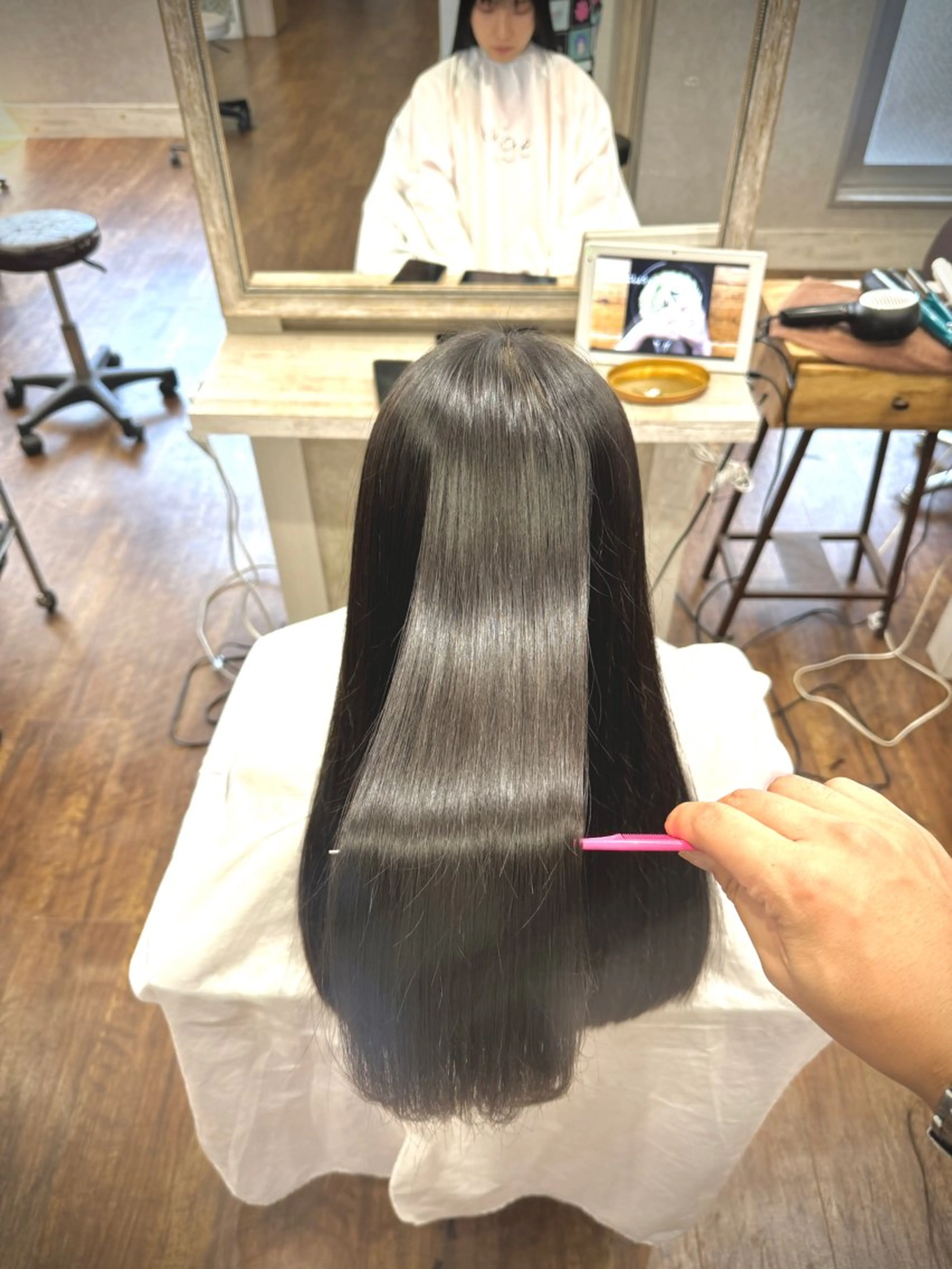 至高のプリンセス髪質改善＋極艶トリートメントの写真