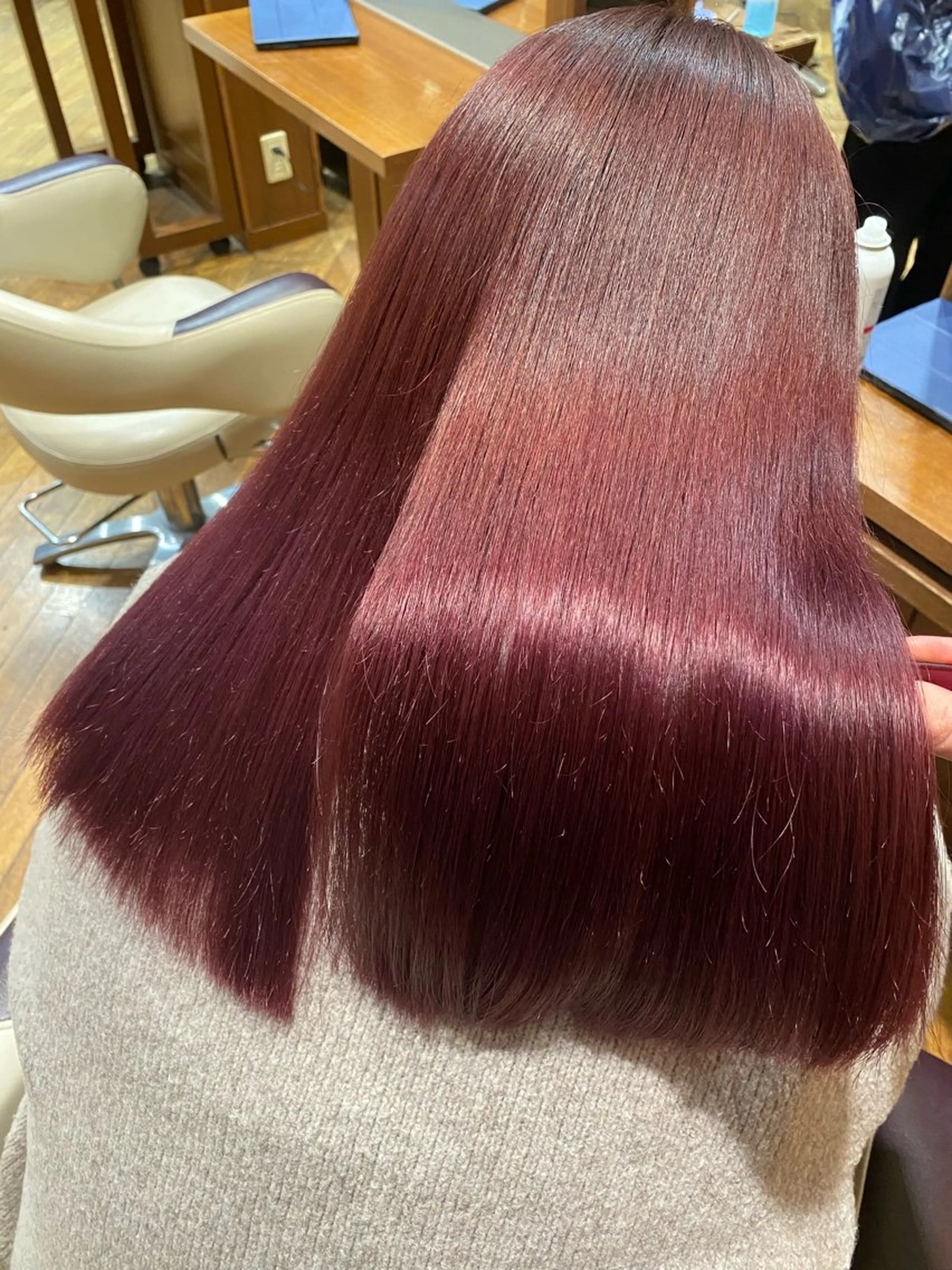 カラー カシス イーストハムヘッドショップ所属・野村 直輝のヘアスタイル